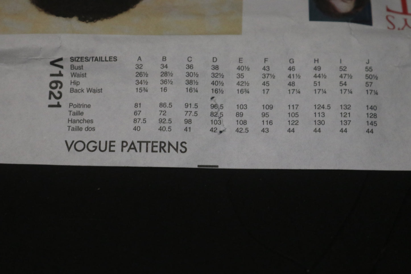 Vogue 1621 Sandra Betzina Misses Coat Sewing Pattern - UNCUT - Size A B C D E F G H I J