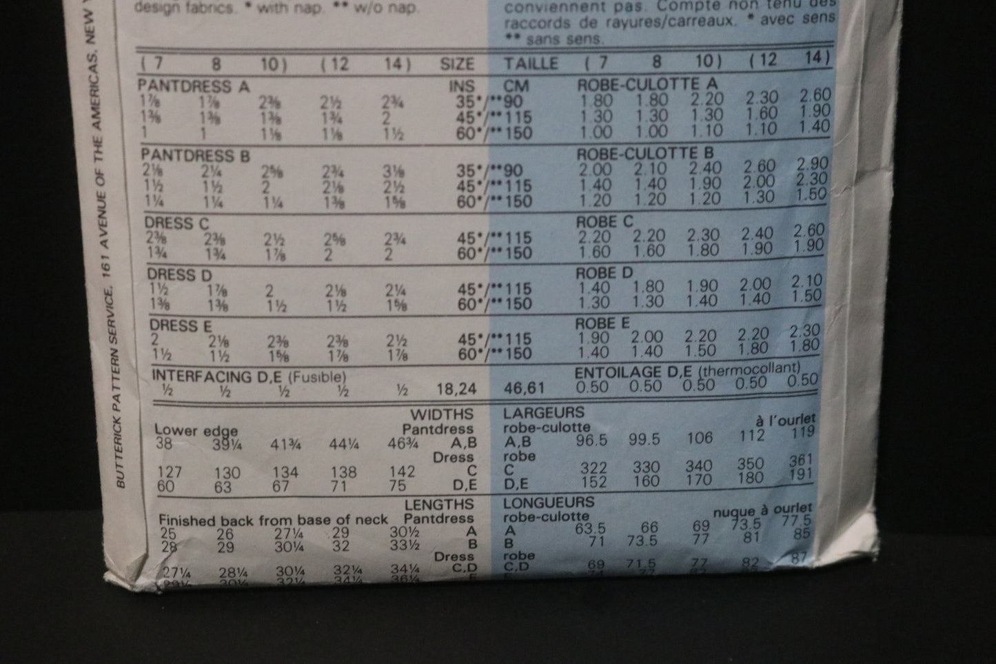 Butterick 3310 Girls Dress and Pantdress Sewing Pattern - UNCUT Size 12 -14