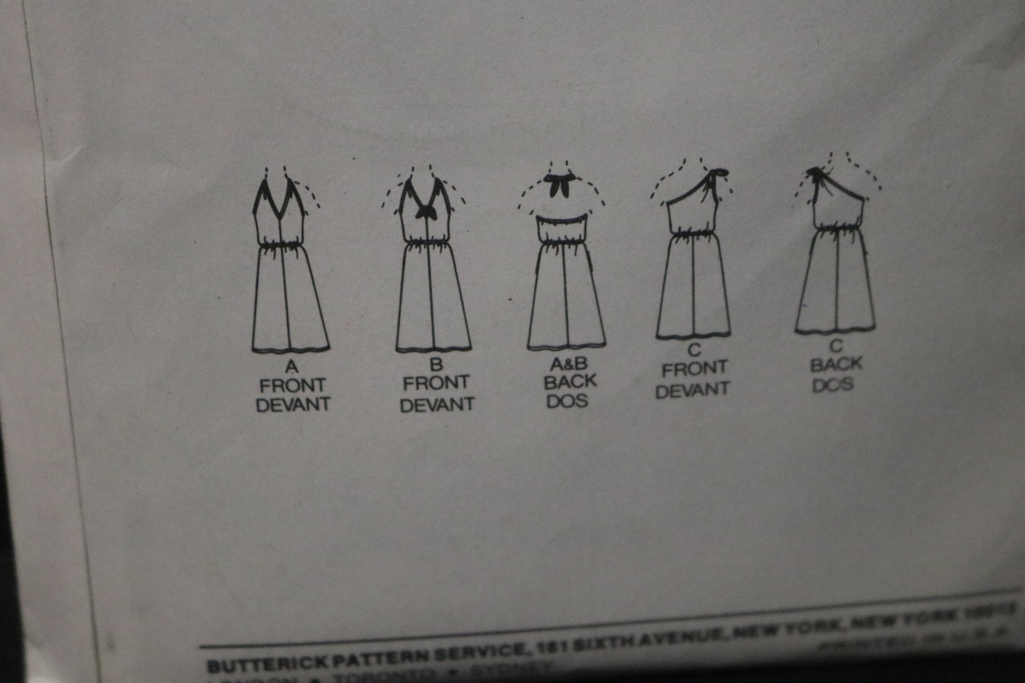 Butterick 3176 Misses Dress Sewing Pattern UNCUT Size 12