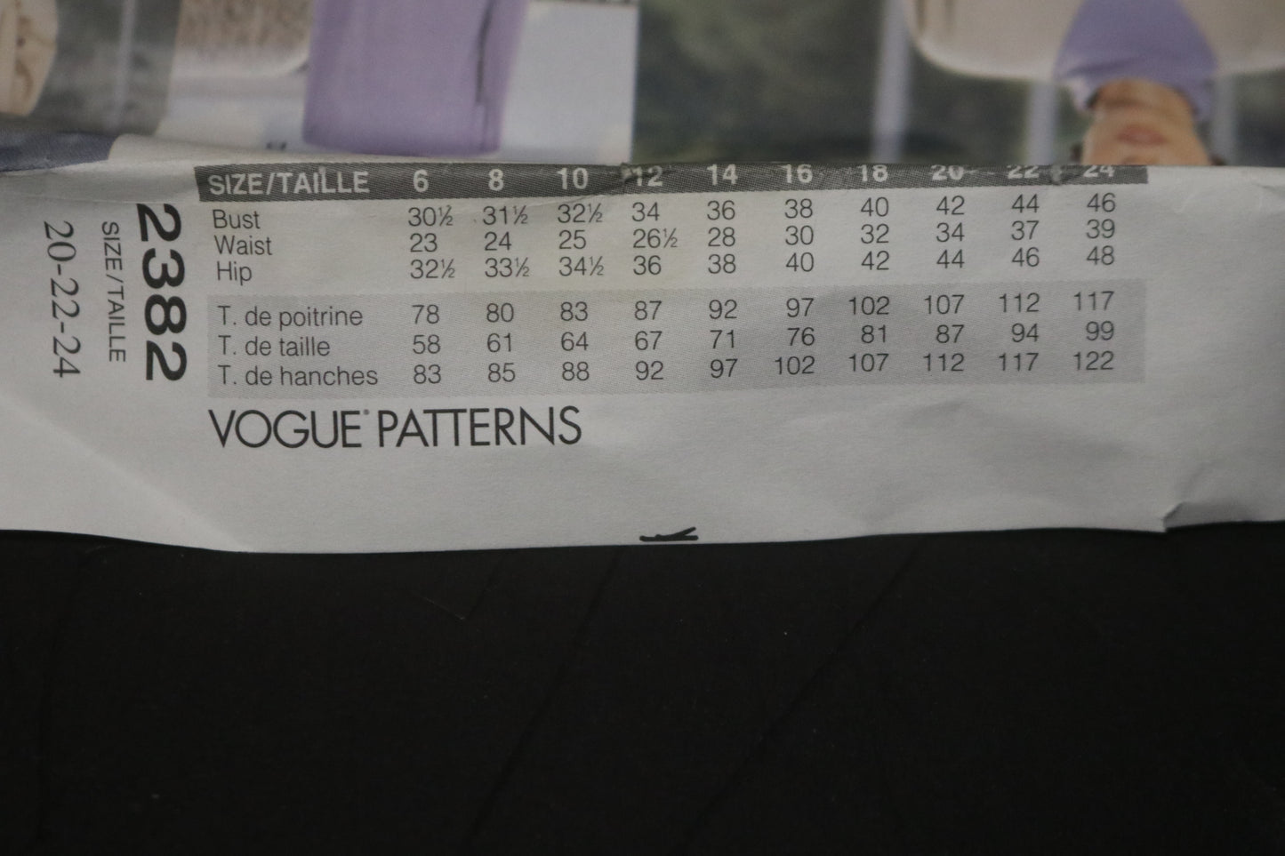 Vogue 2382 Misses / Misses Petite Duster Dress Top Skirt and Pants Sewing Pattern - UNCUT - Size 20 22 24
