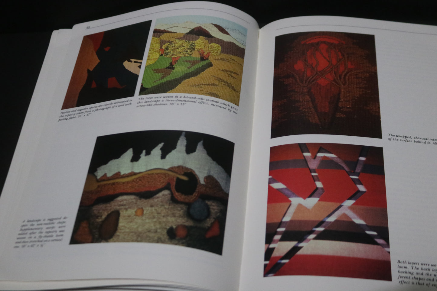 VTG 80s Weaving a Tapestry Softcover Book by Laya Brostoff