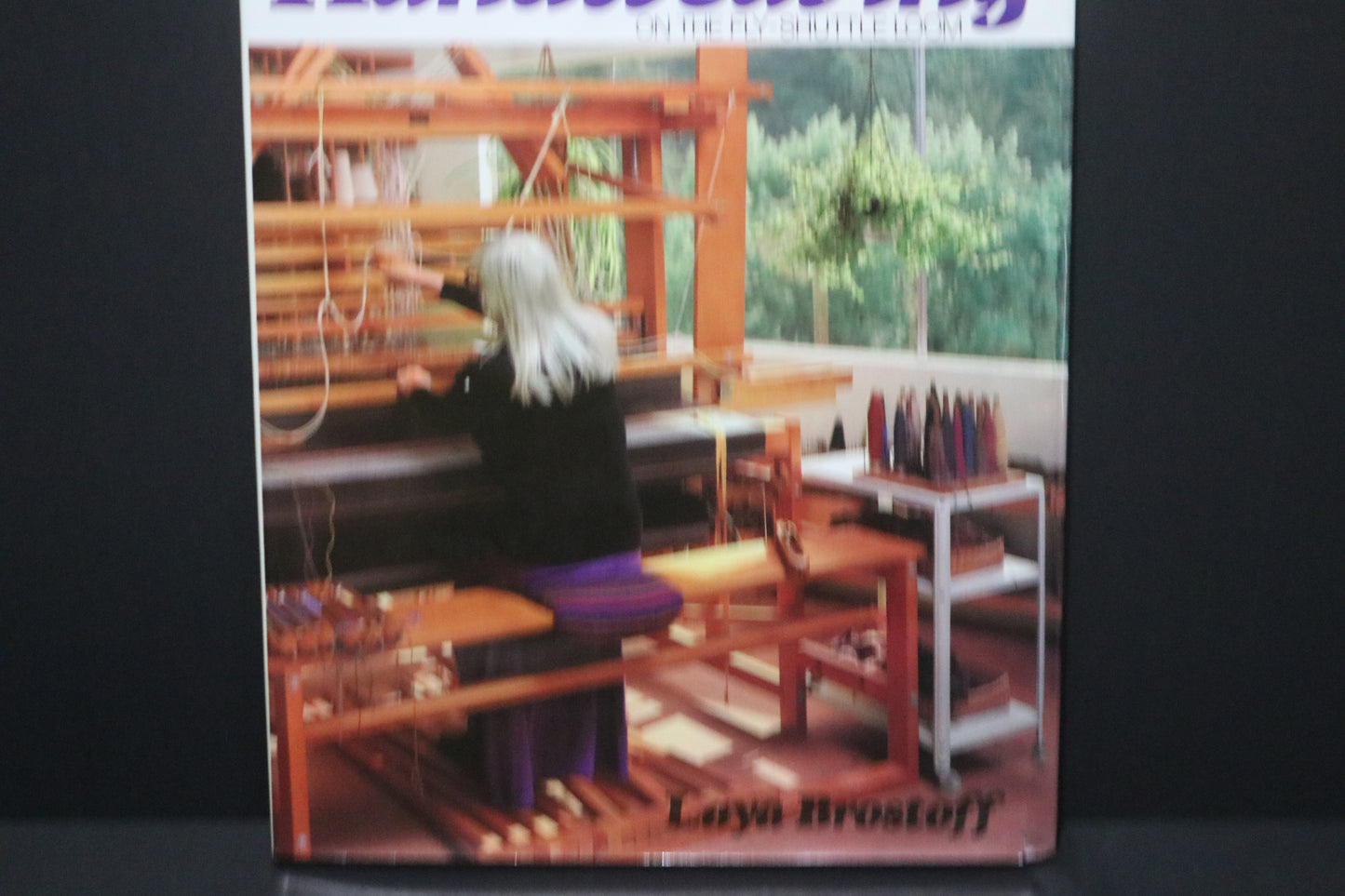 VTG 70s Professional Handweaving on the Fly Shuttle Loom Book by Laya Brostoff