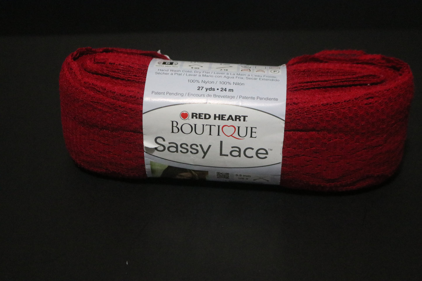 Red Heart Sassy Boutique Sassy Lace and Fabric Yarn For Knitting and Crocheting - Being Sold IndividuallY