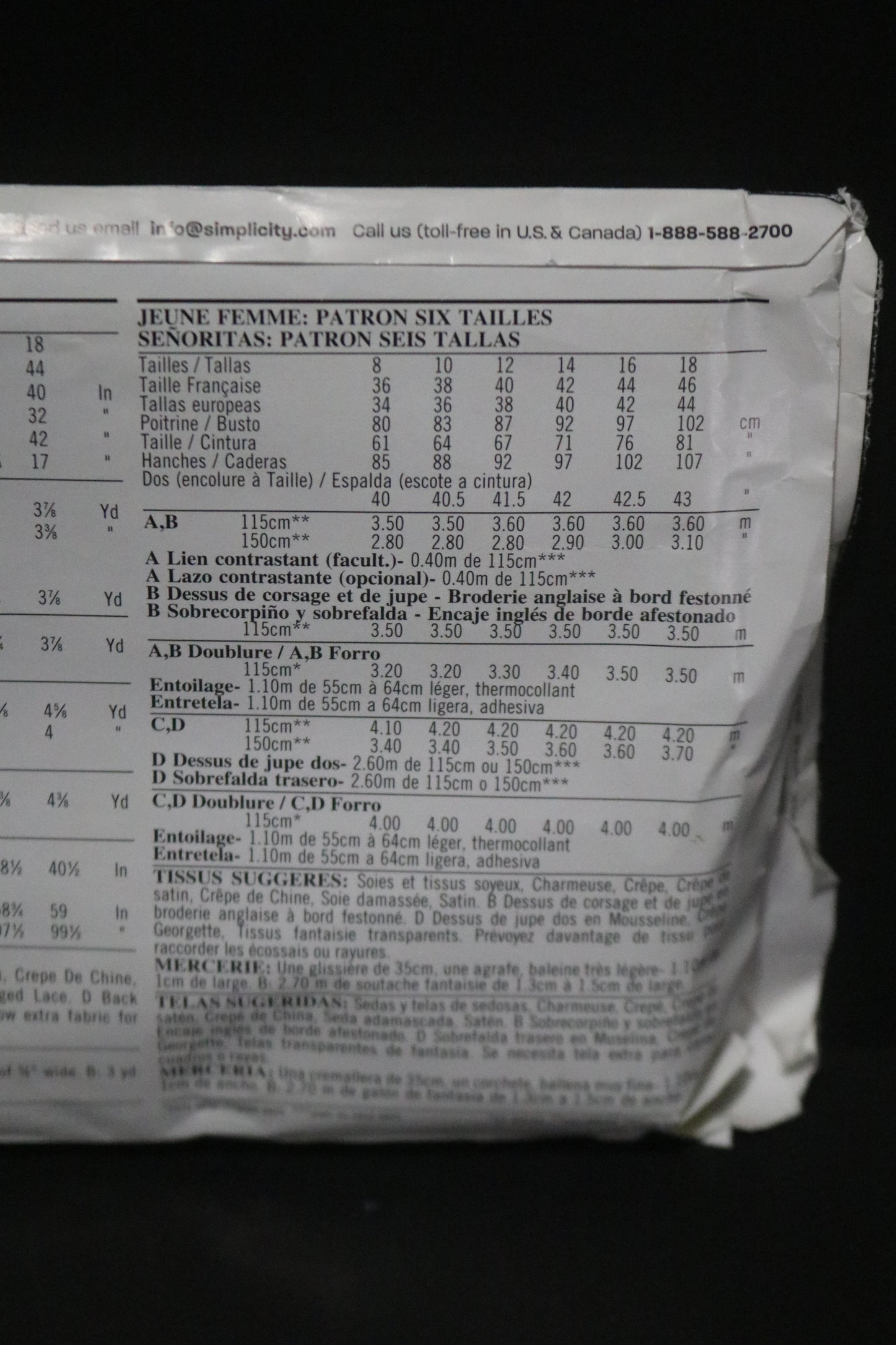 New Look 6400 Misses Dress Sewing Pattern - UNCUT - Size 8 - 18