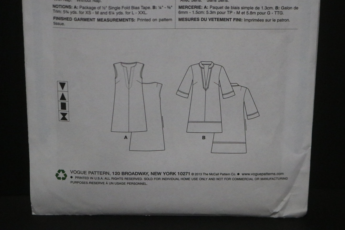 Vogue 8897 Misses Dress Sewing Pattern - UNCUT - Size Lrg Xlg Xxl