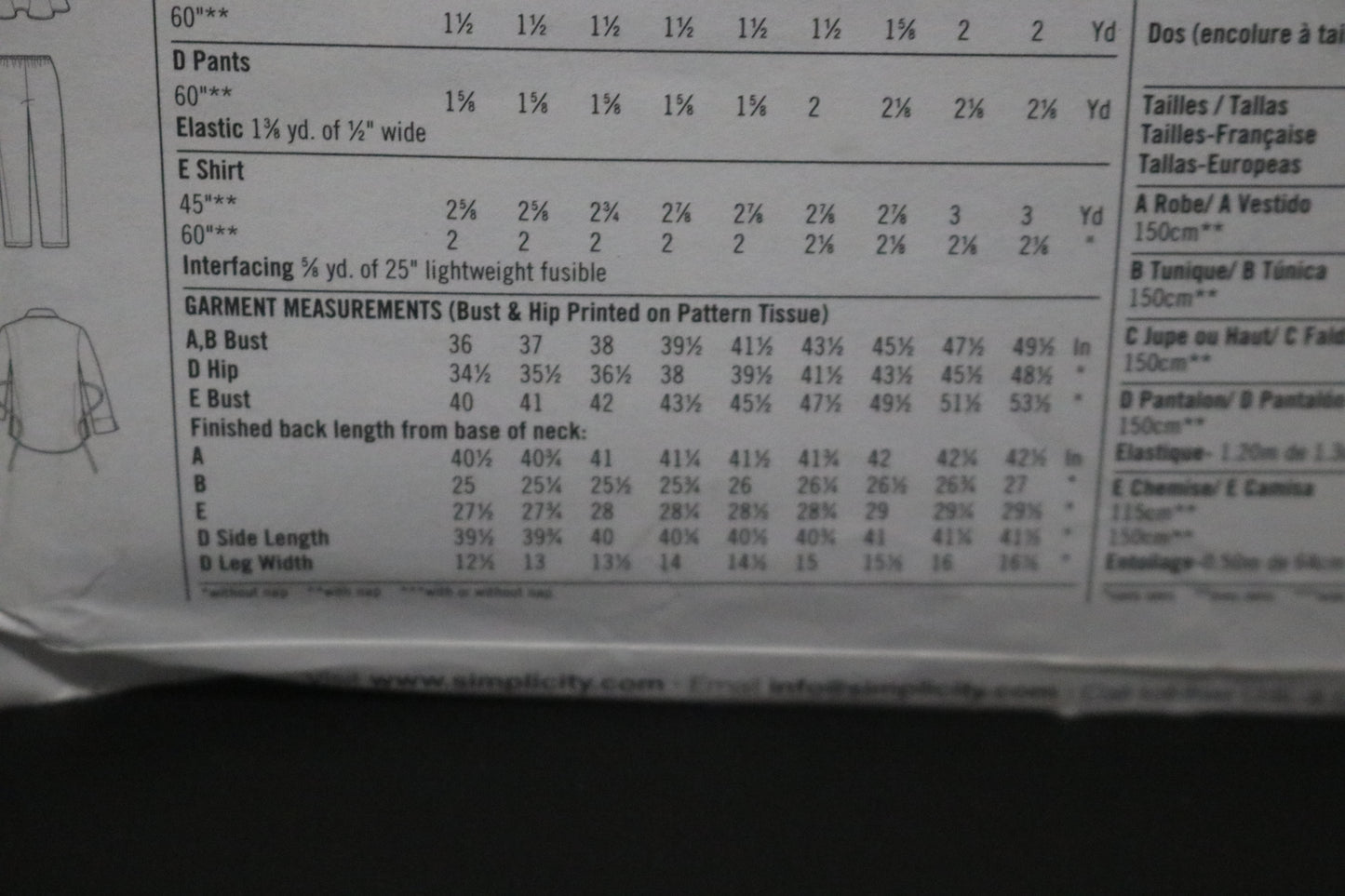 Simplicity 4704 Maternity Shirt and Knit Dress or Tunic, Pants and Skirt or Strapless Top Sewing Pattern UNCUT Size 6 8 10 12