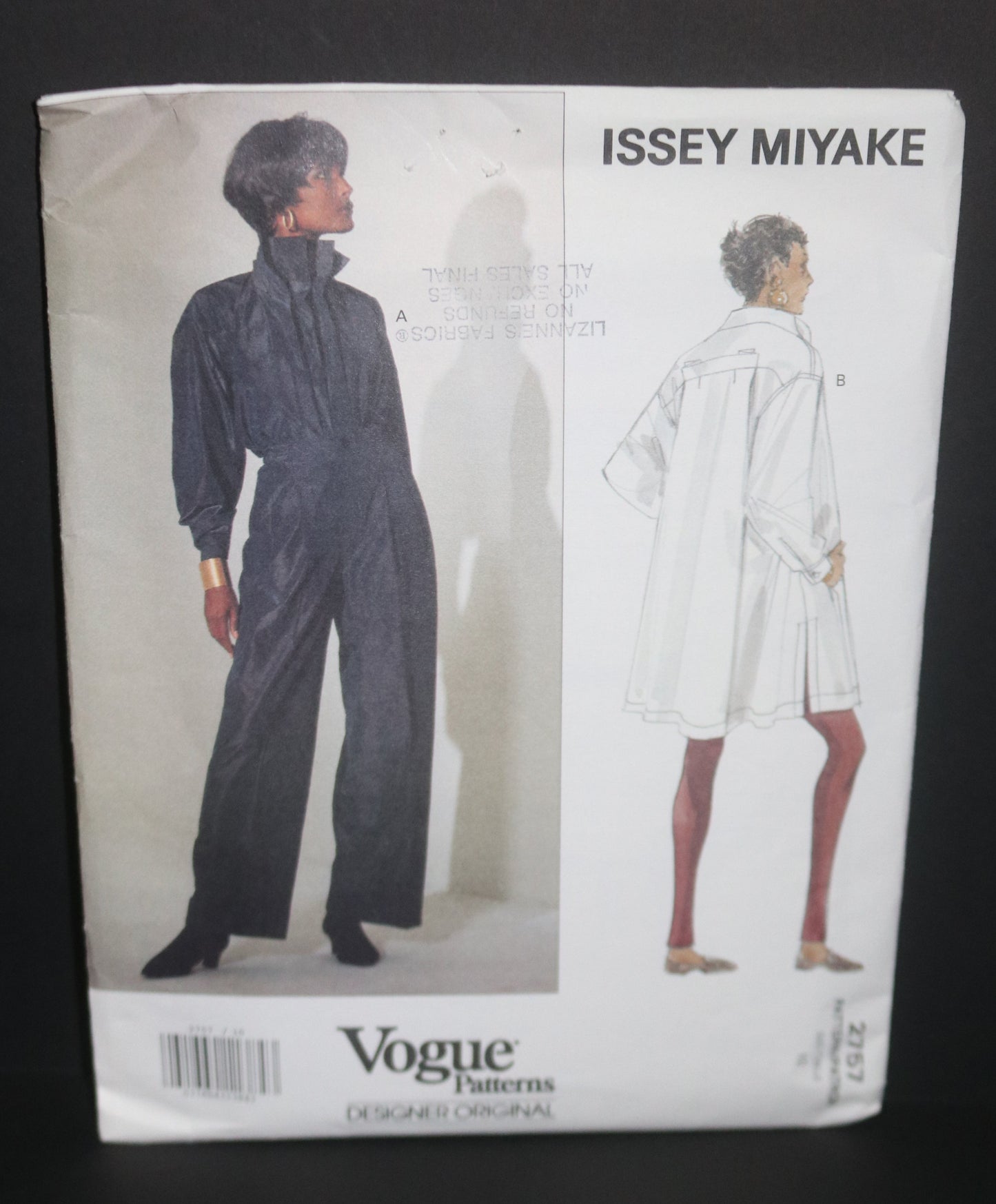 Vogue 2757 Issey Miyake Misses Top and Pants Sewing Pattern - UNCUT -  Size 10