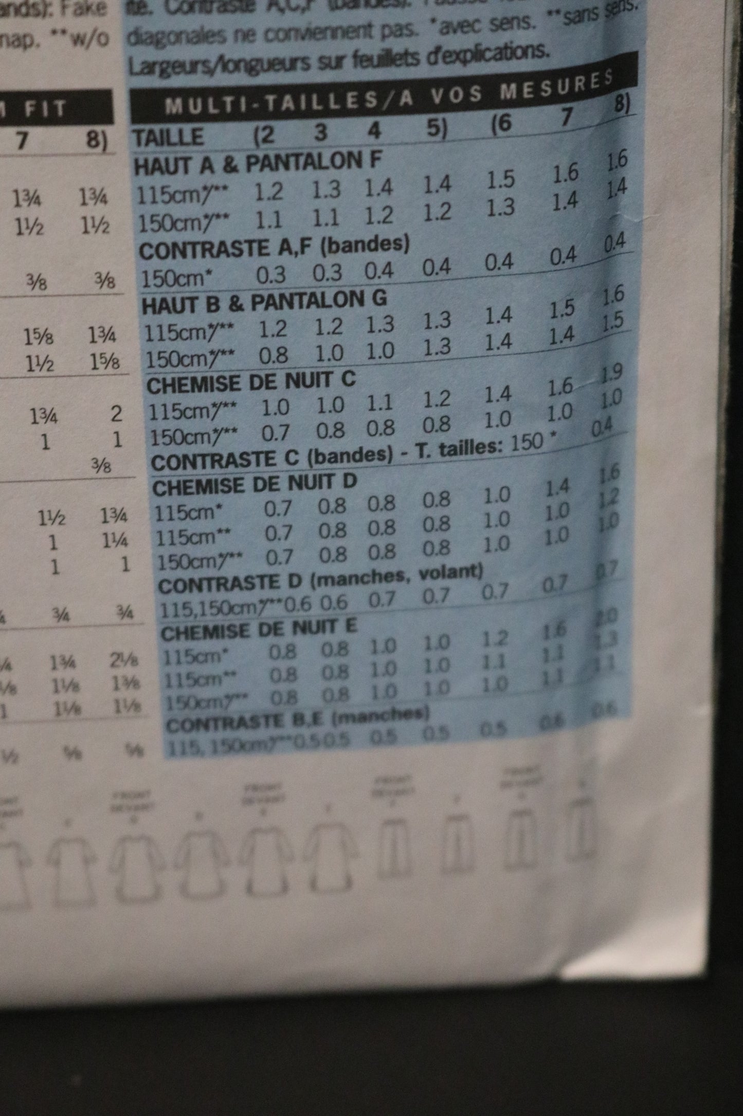 Butterick 3318 Children's Girls Top Gown and Pants Sewing Pattern - UNCUT Size 6 7 8