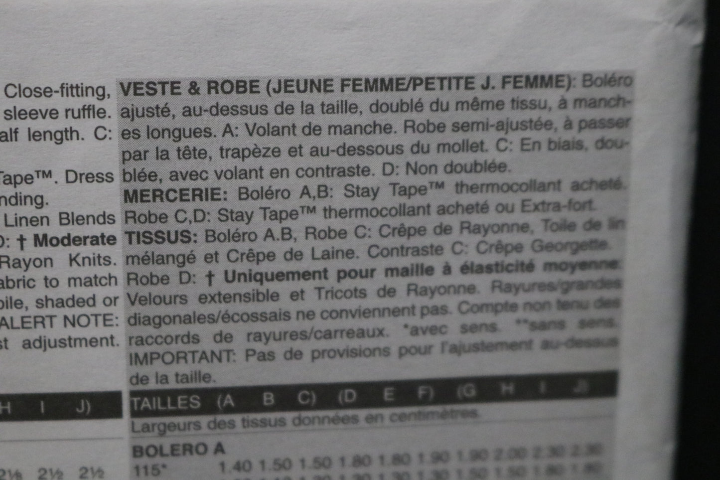 Vogue 7823 Sandra Betzina Misses / Misses Petite Jacket and Dress Sewing Pattern - UNCUT - Size A B C