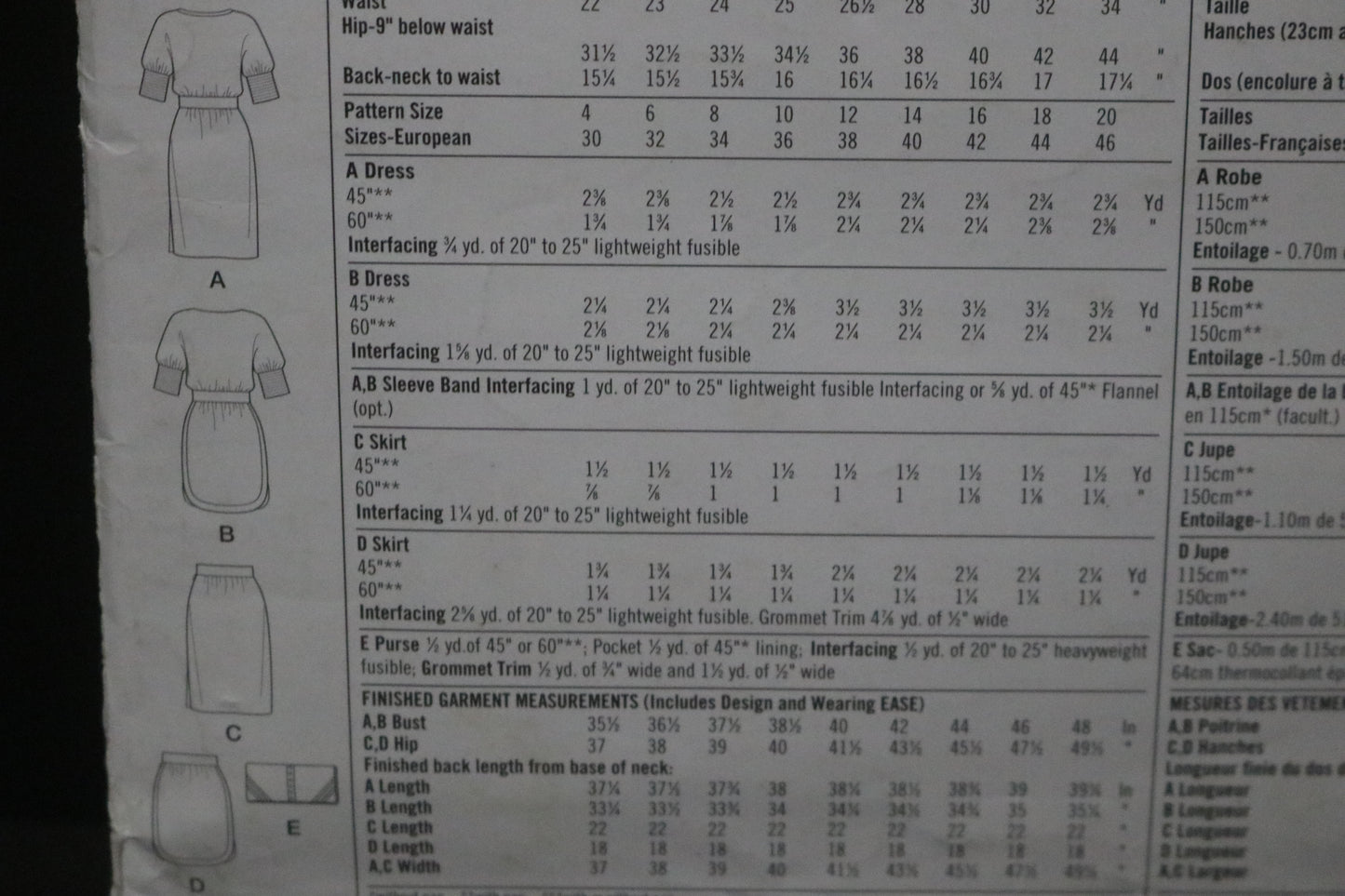 Simplicity 2305 Cynthia Rowley Misses Dresses and Skirts, Each in Two Lengths and Purse Sewing Pattern &nbsp;  UNCUT Size 4 6 8 10 12