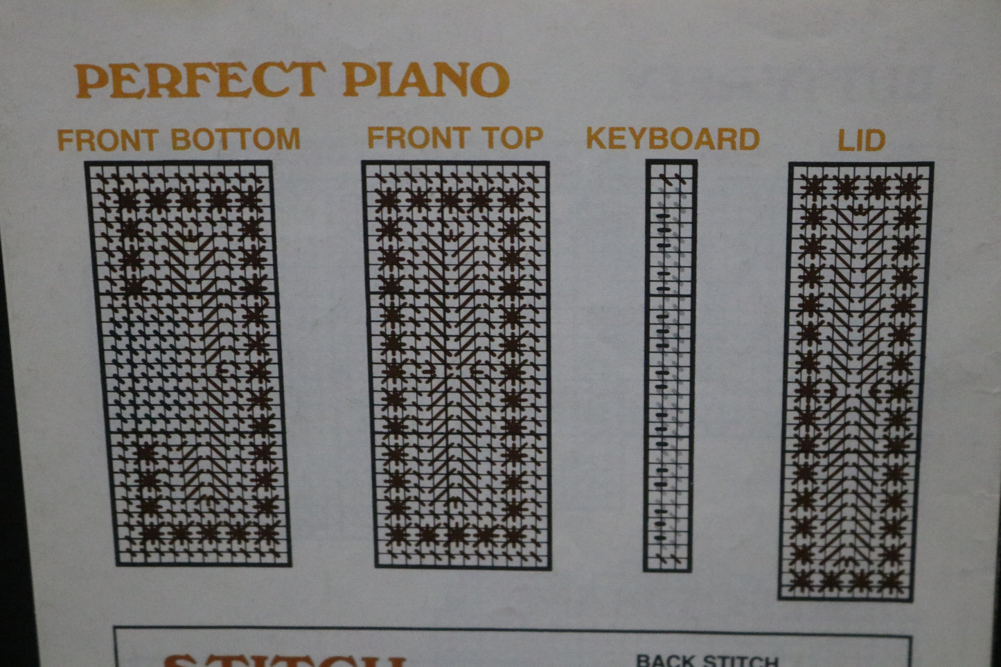 80s Annie's Pattern Club 87C40 Plastic Canvas Coaster Collection Pattern Leaflet - Features 6 Coaster Patterns