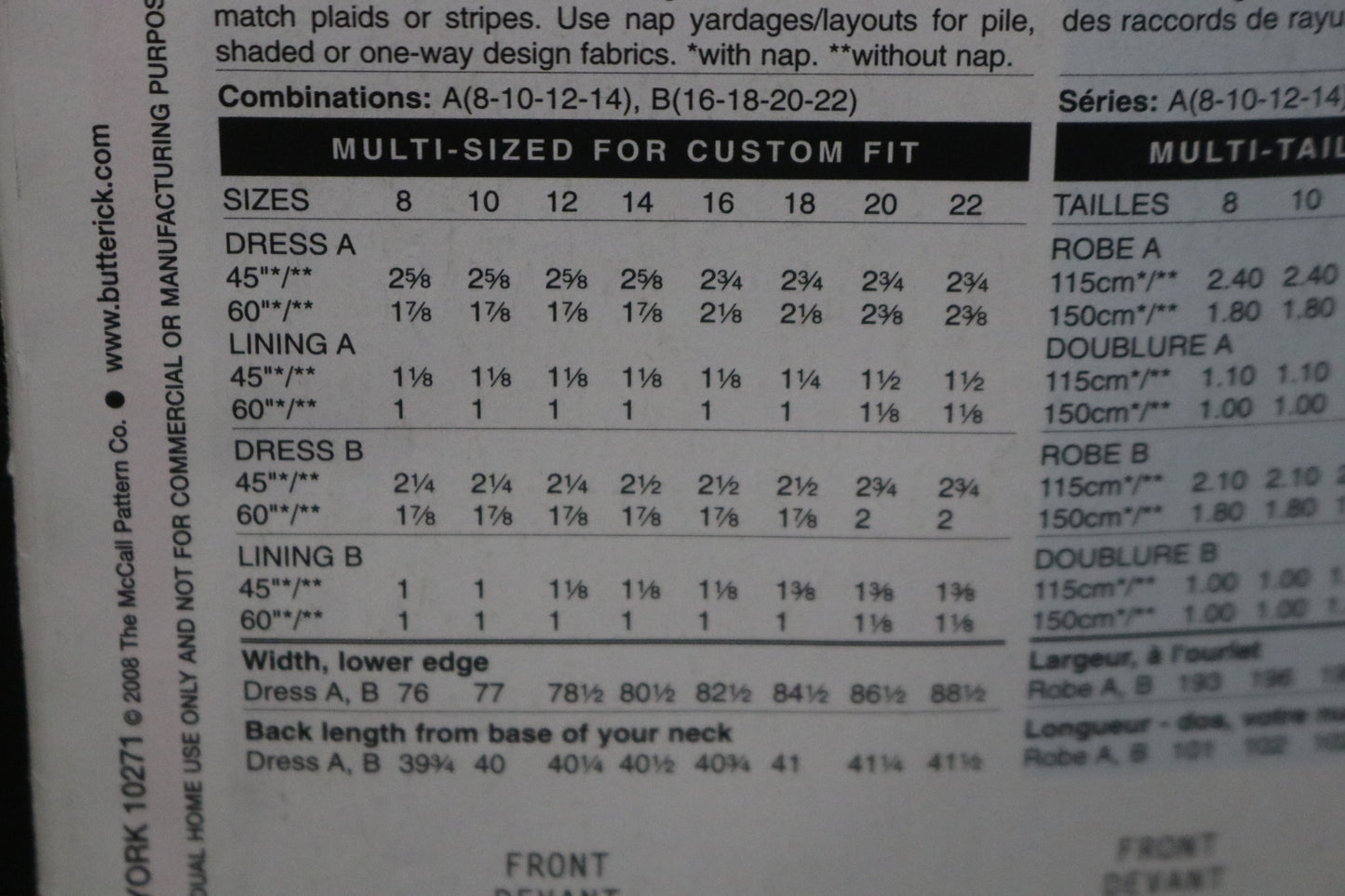 See and Sew 5201 Misses Dress Sewing Pattern - UNCUT - Size 8 10 12 14