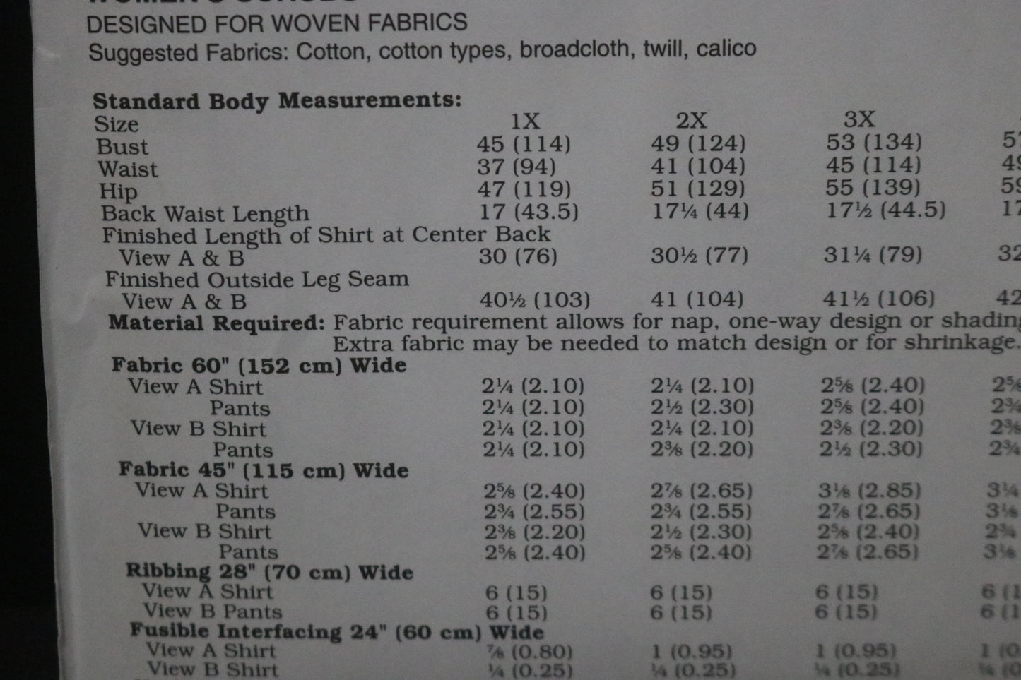 Kwik Sew 3201 Womens Scrubs Sewing Pattern - UNCUT - Size 1X 2X 3X 4X