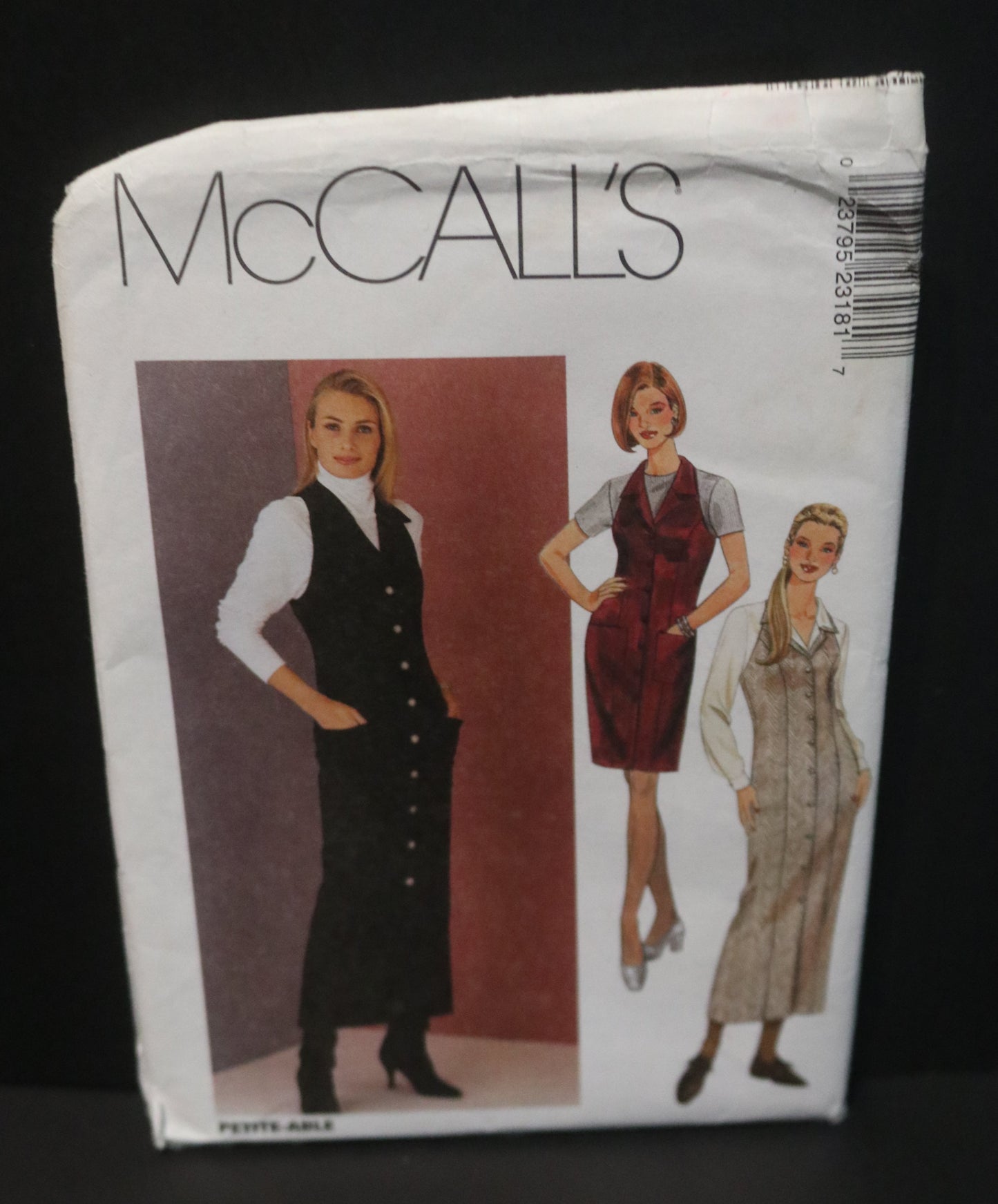 McCalls 2318 Misses Jumper Sewing Pattern - UNCUT - Size 6 8 10