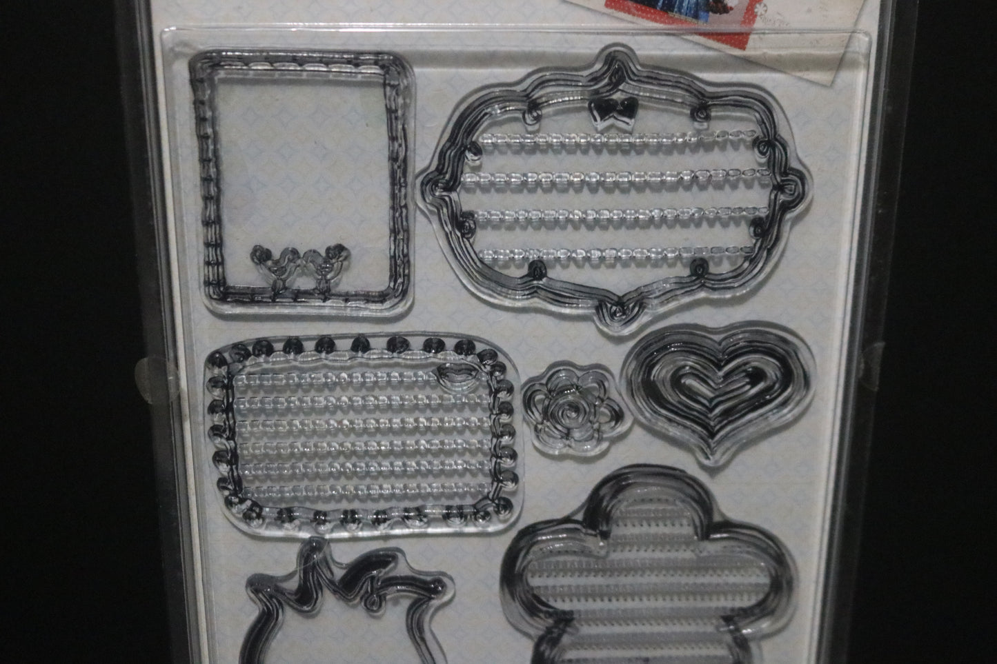 Stampology Autmumn Leaves Girl Talk AL3174  Clear Stamps by Peter Horjus - Features Frames and Qoute Boxes