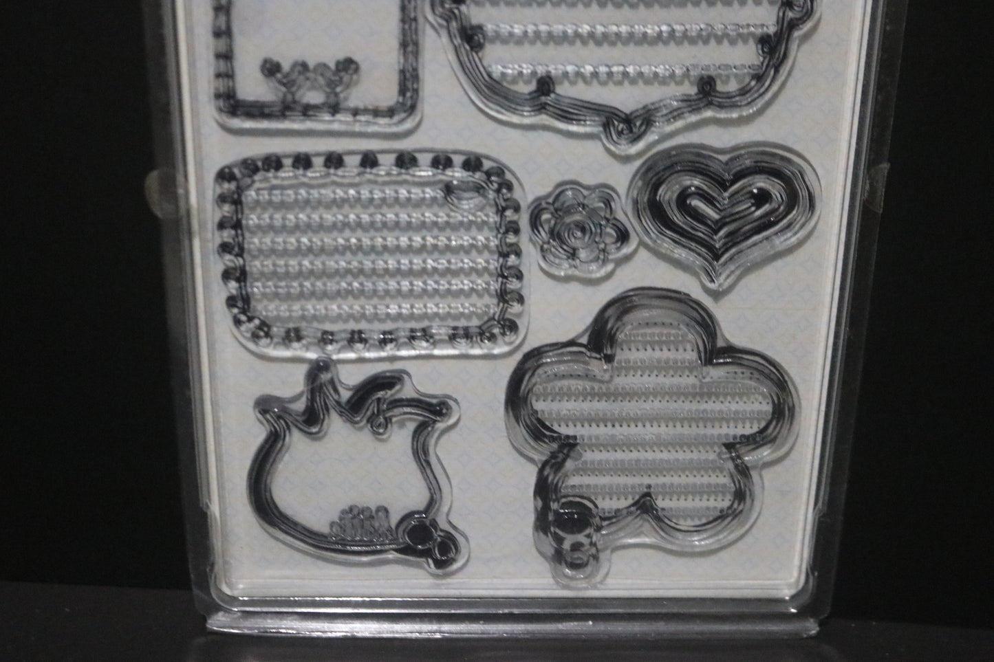 Stampology Autmumn Leaves Girl Talk AL3174  Clear Stamps by Peter Horjus - Features Frames and Qoute Boxes