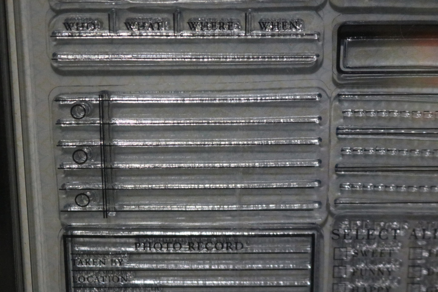 Stampology Autmumn Leaves for the Record 3 Clear Stamps by Katie Pertier - 12 Pieces