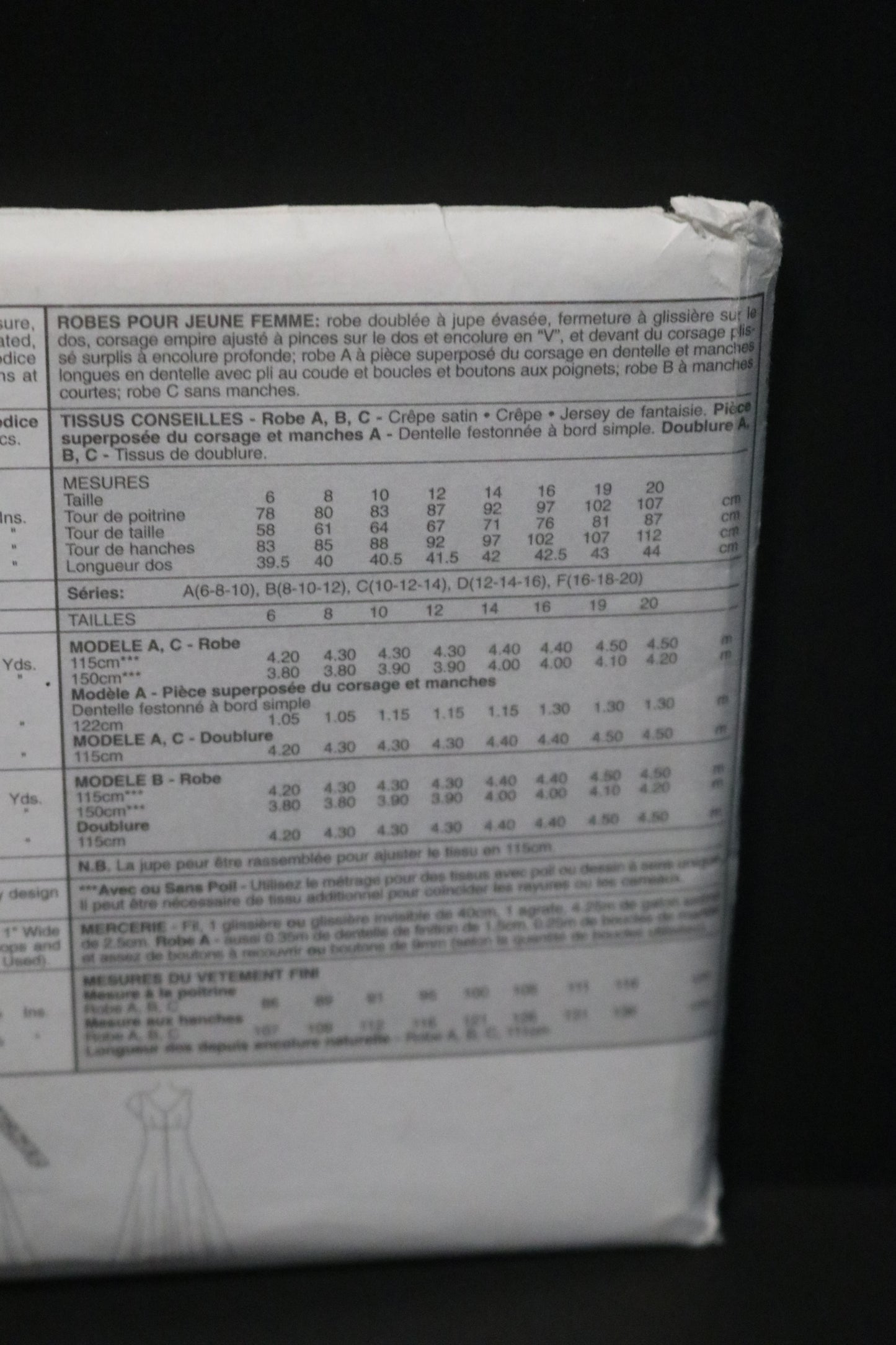 McCalls 2602 Alicyn Misses Gowns Sewing Pattern - UNCUT - Size 6 8 10