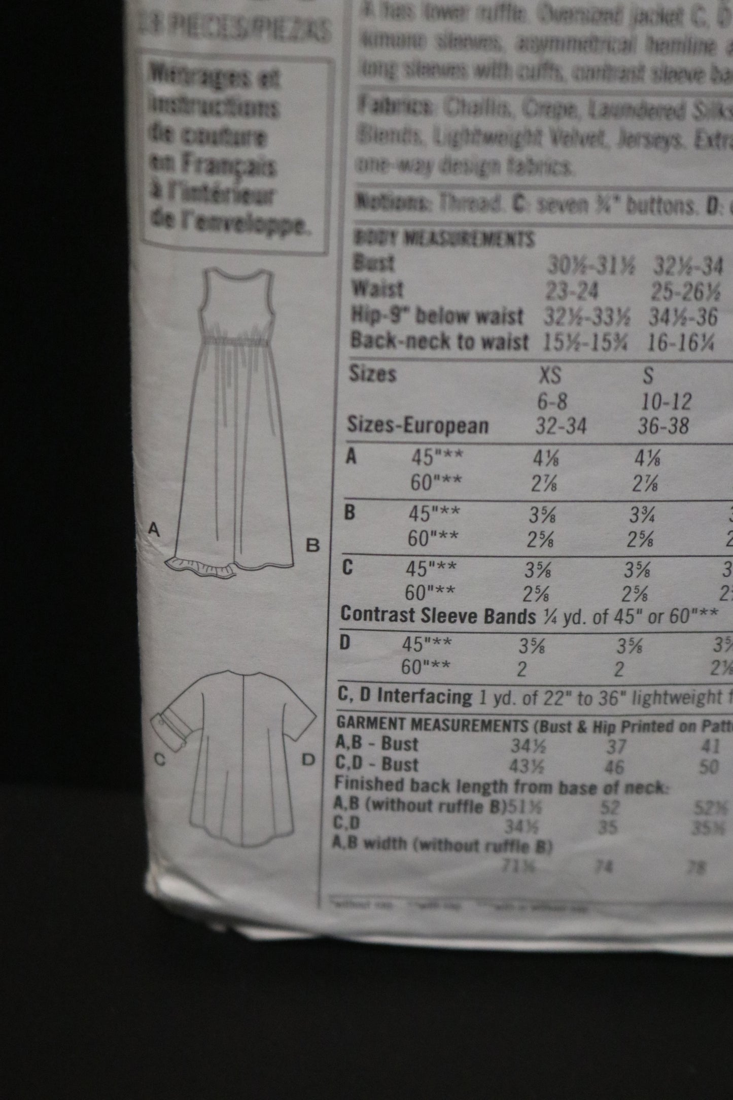 Simplicity 9087 Misses Dress and Jacket Sewing Pattern UNCUT Size Xs S M