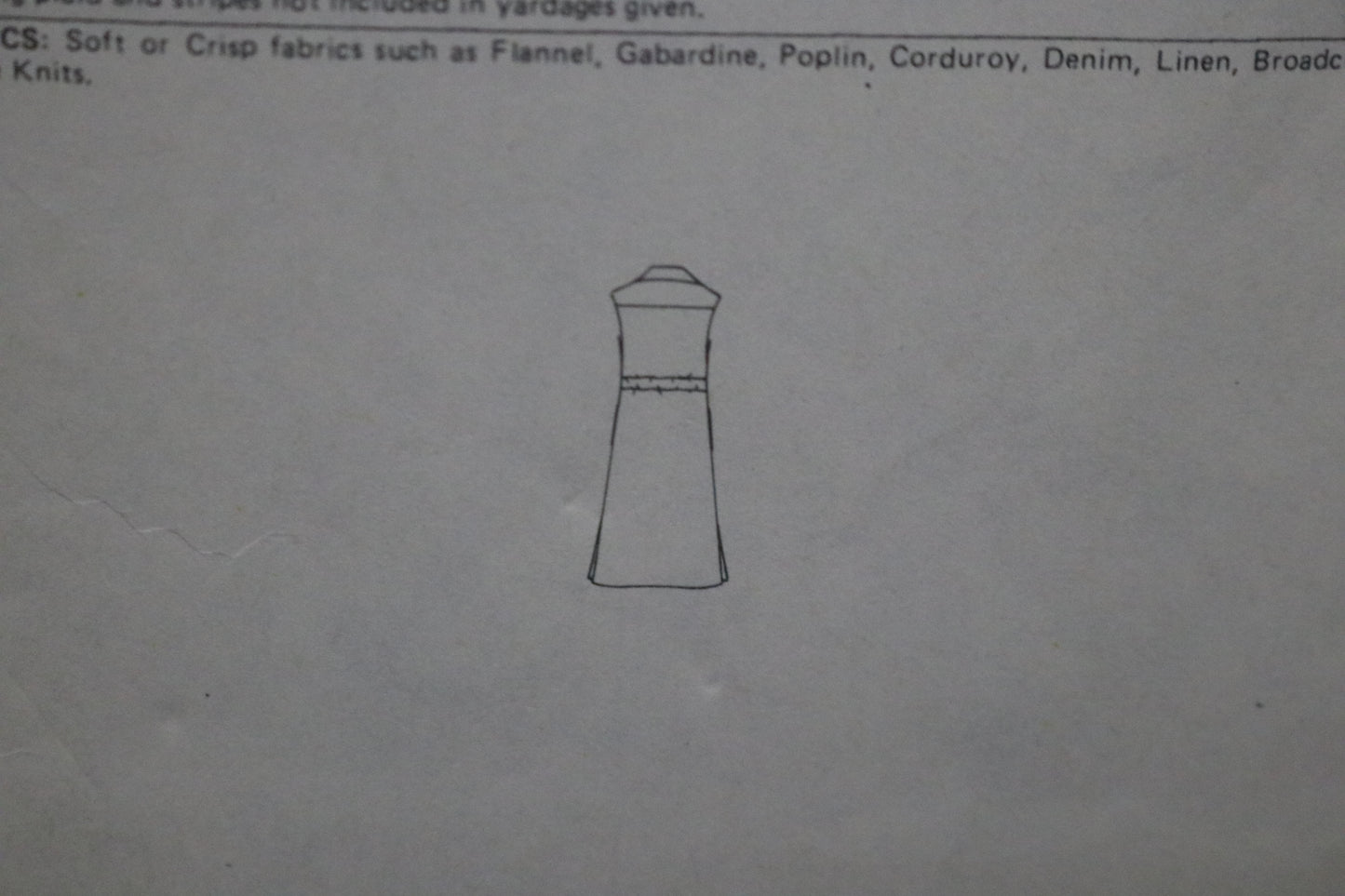 Butterick 5521 Jumper Dress Sewing Pattern - UNCUT - Size 14