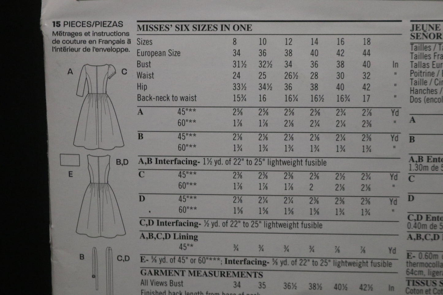 New Look 6723 Misses Day or Evening Dress and Purse Sewing Pattern - UNCUT - Size 8 - 18