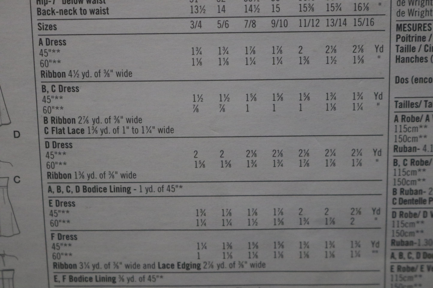 Simplicity 5112 Juniors Dress in Two Lengths with bodice and Hemline Variations Sewing Pattern UNCUT Size 3/4 - 9/10