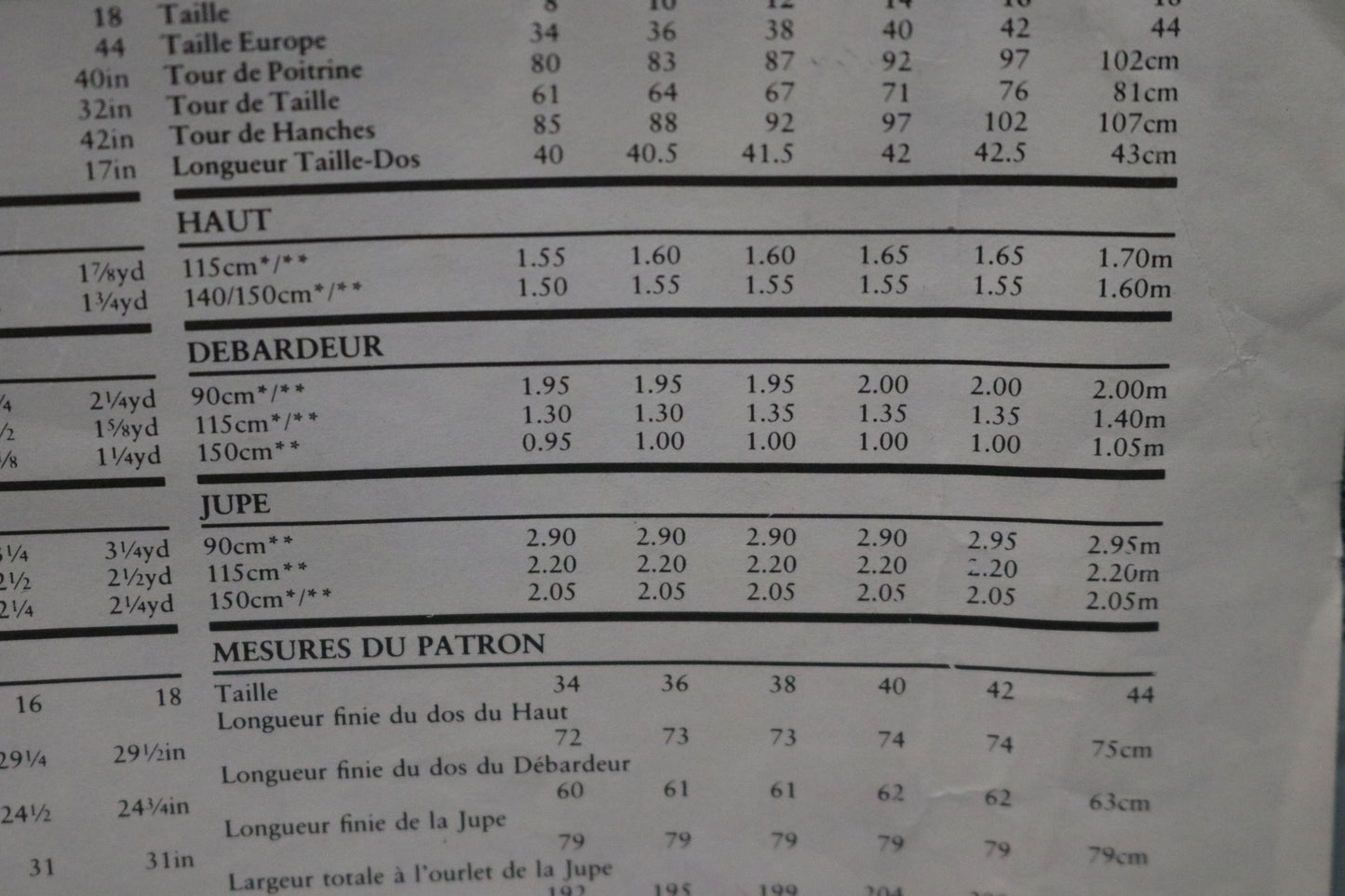 New Look 6861 Jacket Top and Skirt Sewing Pattern UNCUT - Size 8 - 18