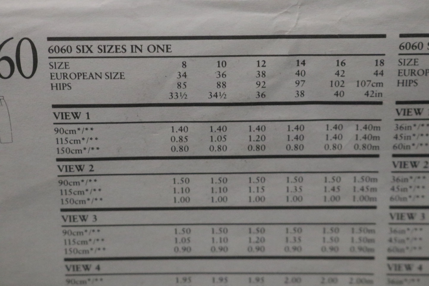 New Look 6060 Misses Skirt Sewing Pattern - UNCUT -  Size 8 10 12 14 16 18