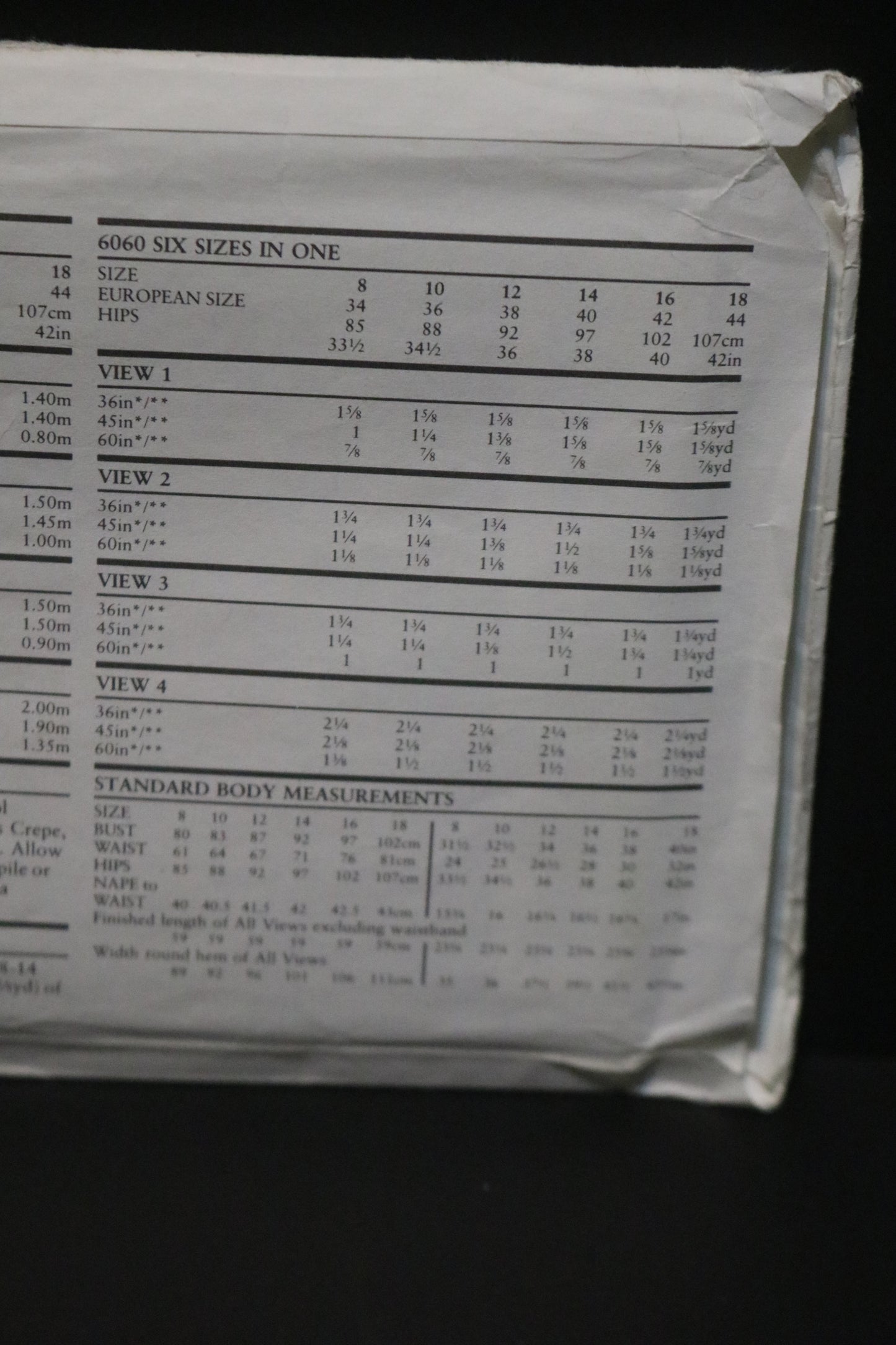 New Look 6060 Misses Skirt Sewing Pattern - UNCUT -  Size 8 10 12 14 16 18