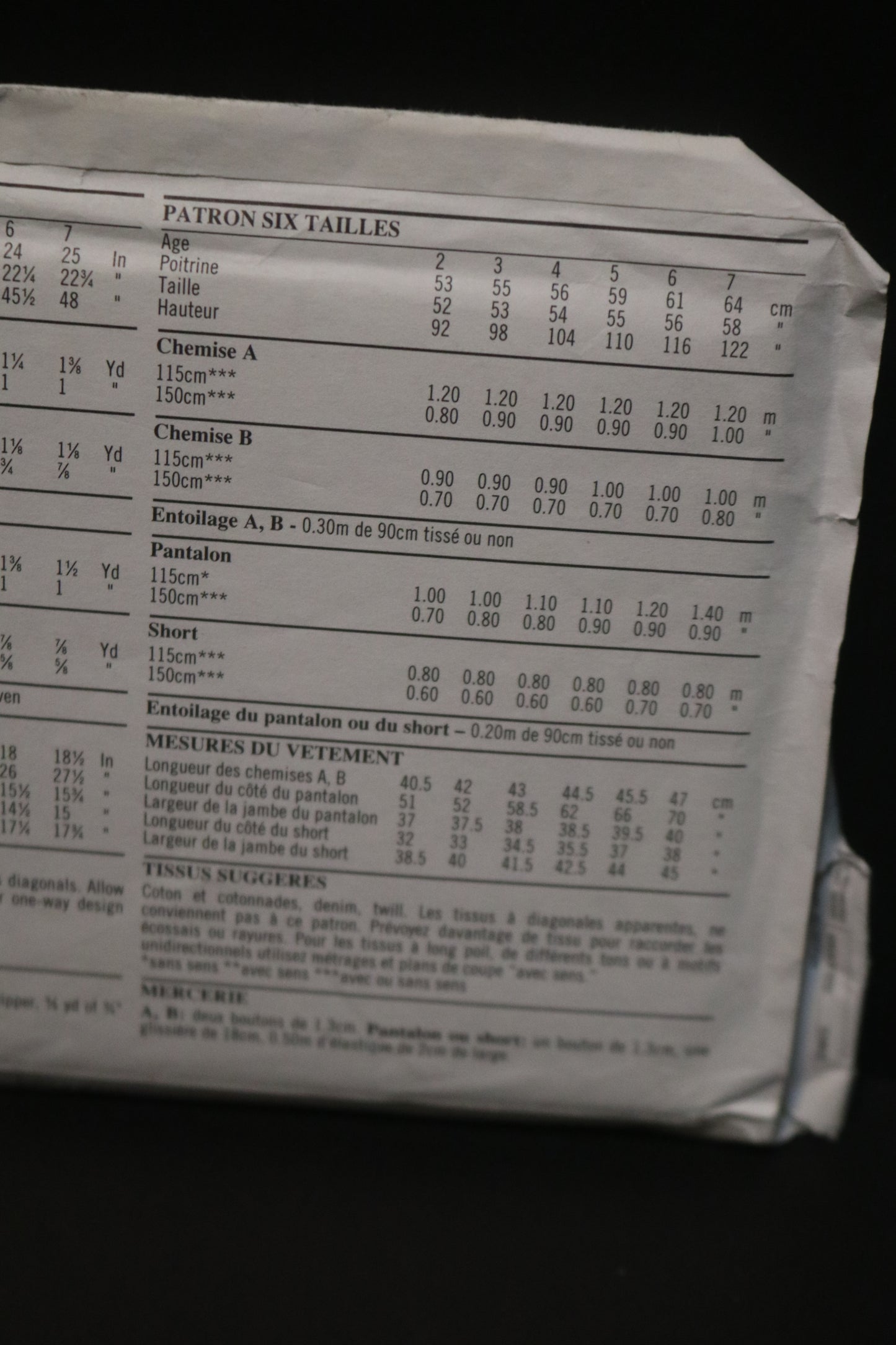 New Look 6606 Boys Top Pants and Shortd Sewing Pattern UNCUT Size 2 - 7