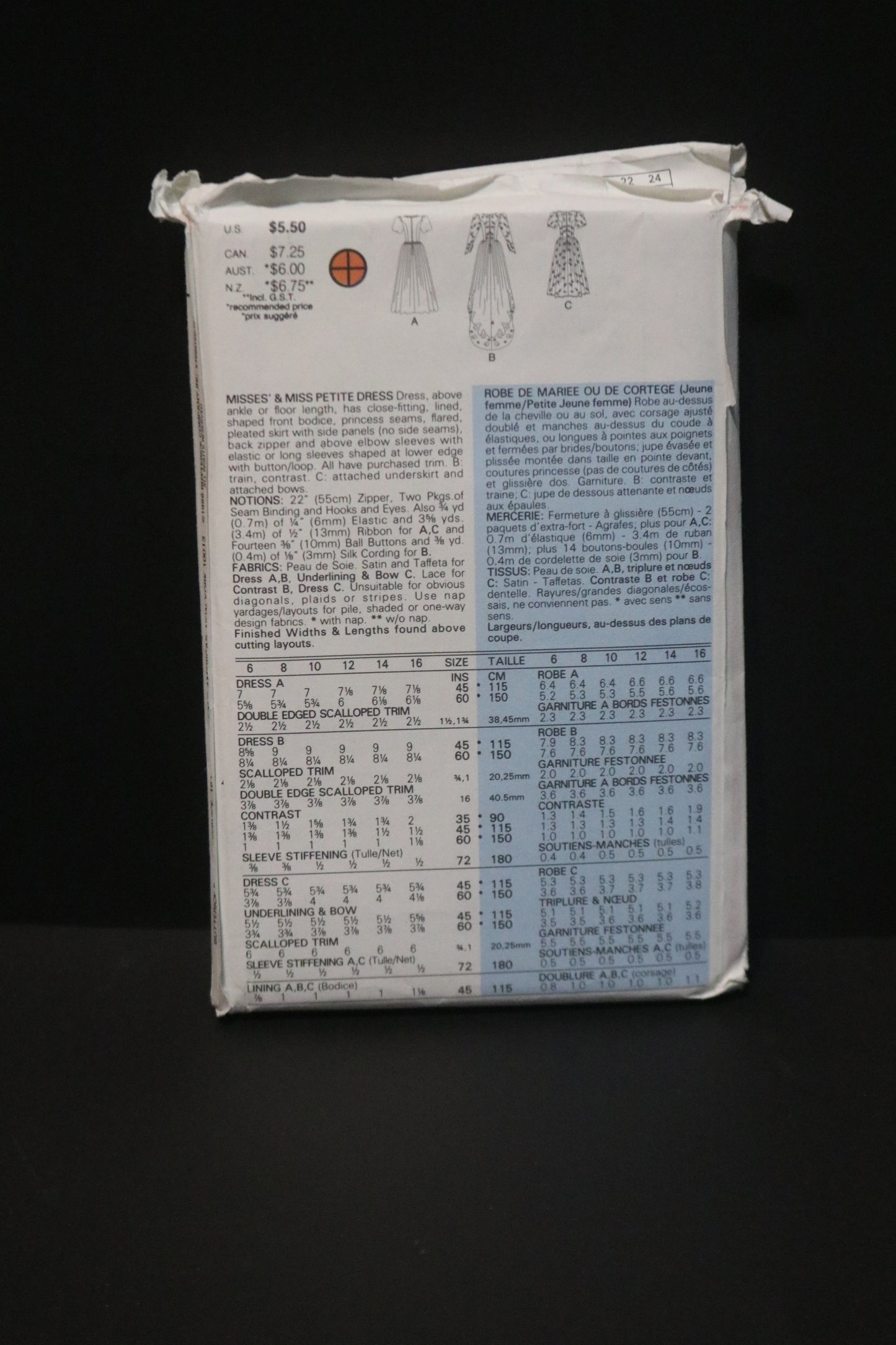 Butterick 3615 MIsses Dress Sewing Pattern UNCUT Size 10