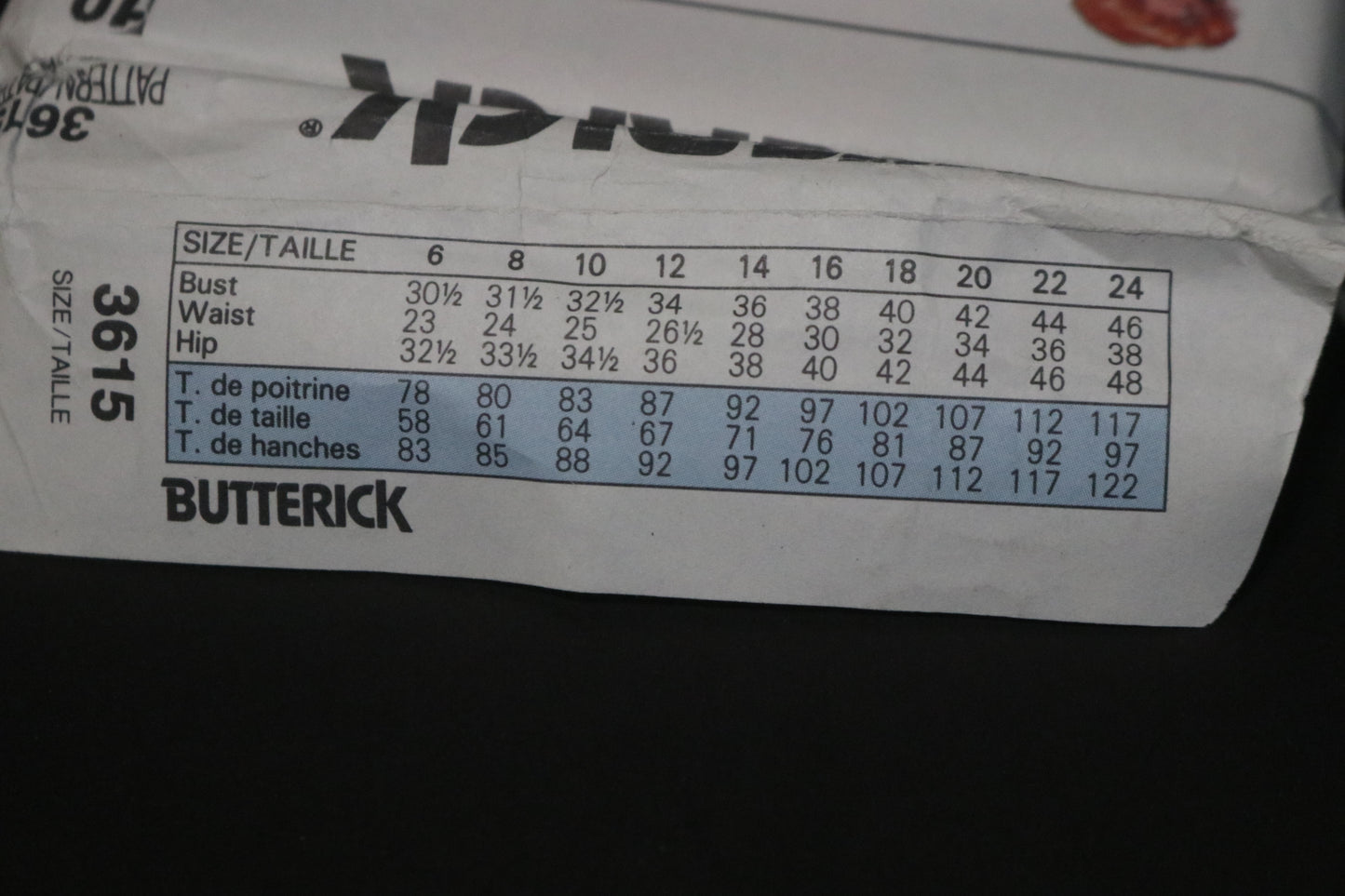 Butterick 3615 MIsses Dress Sewing Pattern UNCUT Size 10