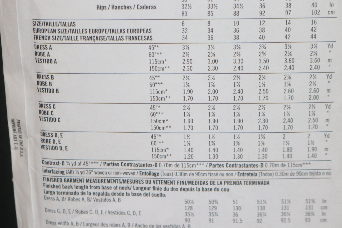 New look 6395 Misses Dress Sewing Pattern - UNCUT - Size 6 - 16