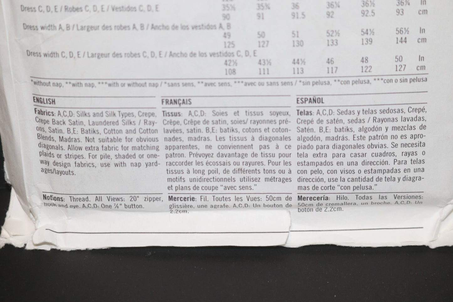 New look 6395 Misses Dress Sewing Pattern - UNCUT - Size 6 - 16