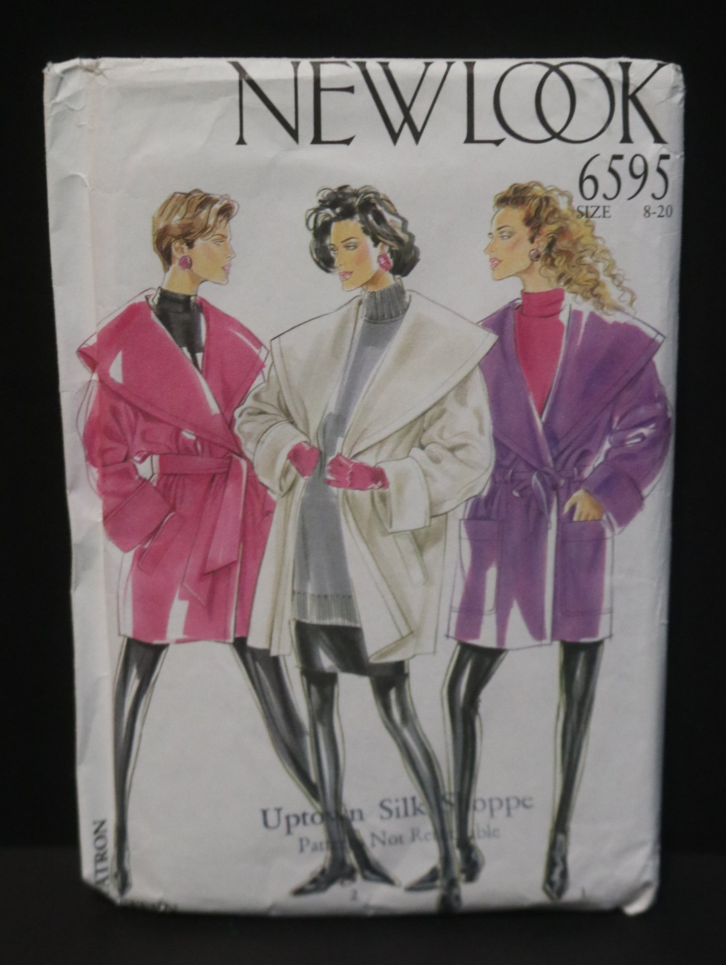 New Look 6595 Misses Jacket Sewing Pattern UNCUT Size 8 - 20