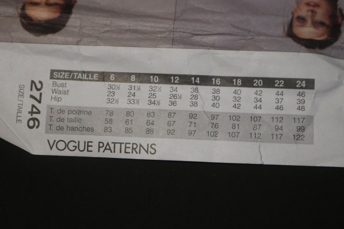 Vogue 2746 Tom and Linda Platt Misses / Miss Petite Top and Dress Sewing Pattern - UNCUT - Size 14 16 18