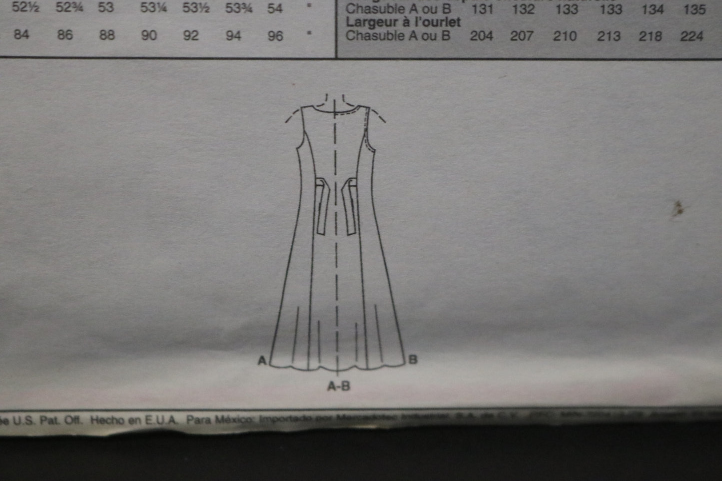 McCalls 9527 MIsses Jumper Sewing Pattern - UNCUT - Size 10 12 14