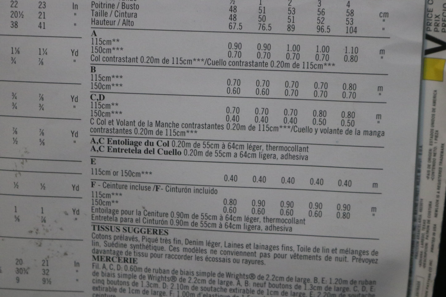 New Look 6228 Girls Toddlers Coat, Jacket, Blouse, Jumper, Vest and Pleated Skirt with Belt Sewing Pattern UNCUT Size 1/2 1 2 3 4