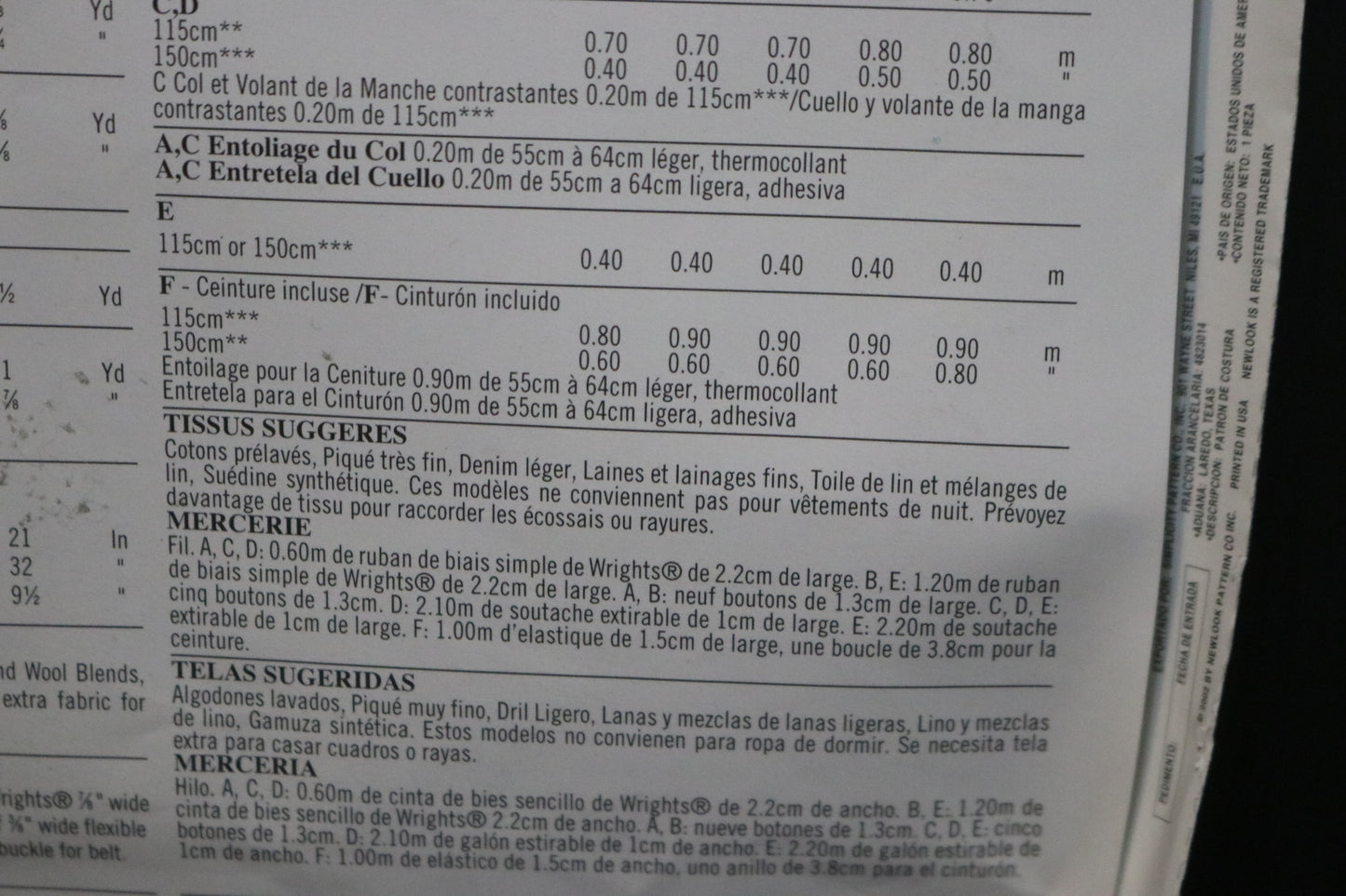New Look 6228 Girls Toddlers Coat, Jacket, Blouse, Jumper, Vest and Pleated Skirt with Belt Sewing Pattern UNCUT Size 1/2 1 2 3 4
