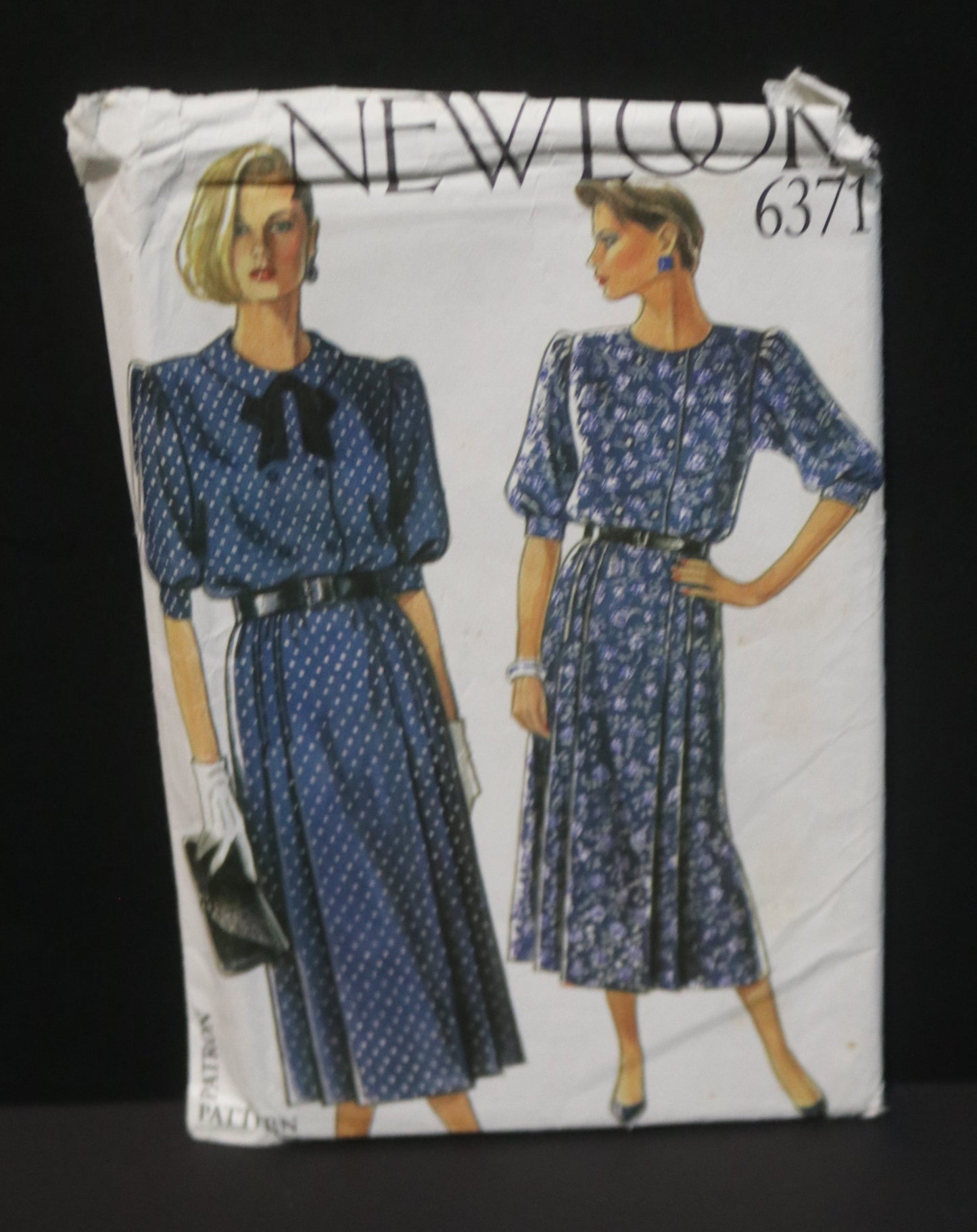 New Look 6371 Misses Dress Sewing Pattern - UNCUT - Size 8 - 18