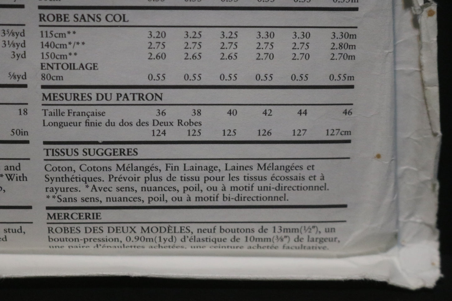 New Look 6371 Misses Dress Sewing Pattern - UNCUT - Size 8 - 18