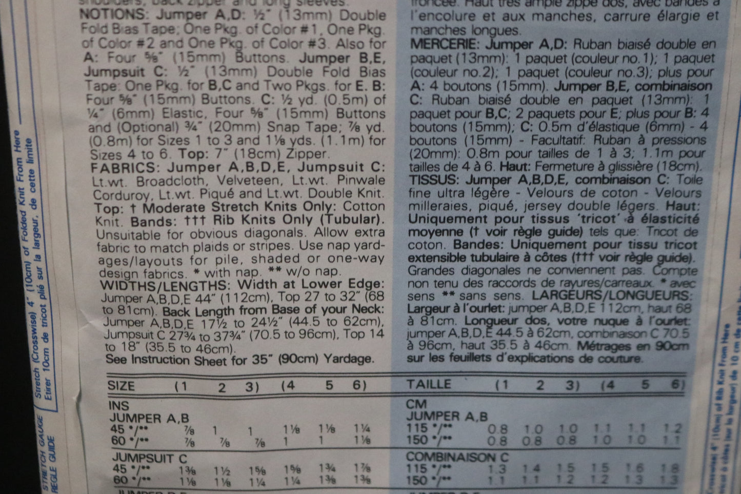 Butterick 5002 Toddlers Girls Jumper, Jumpsuit and Top Sewing Pattern - UNCUT - Size 1 2 3