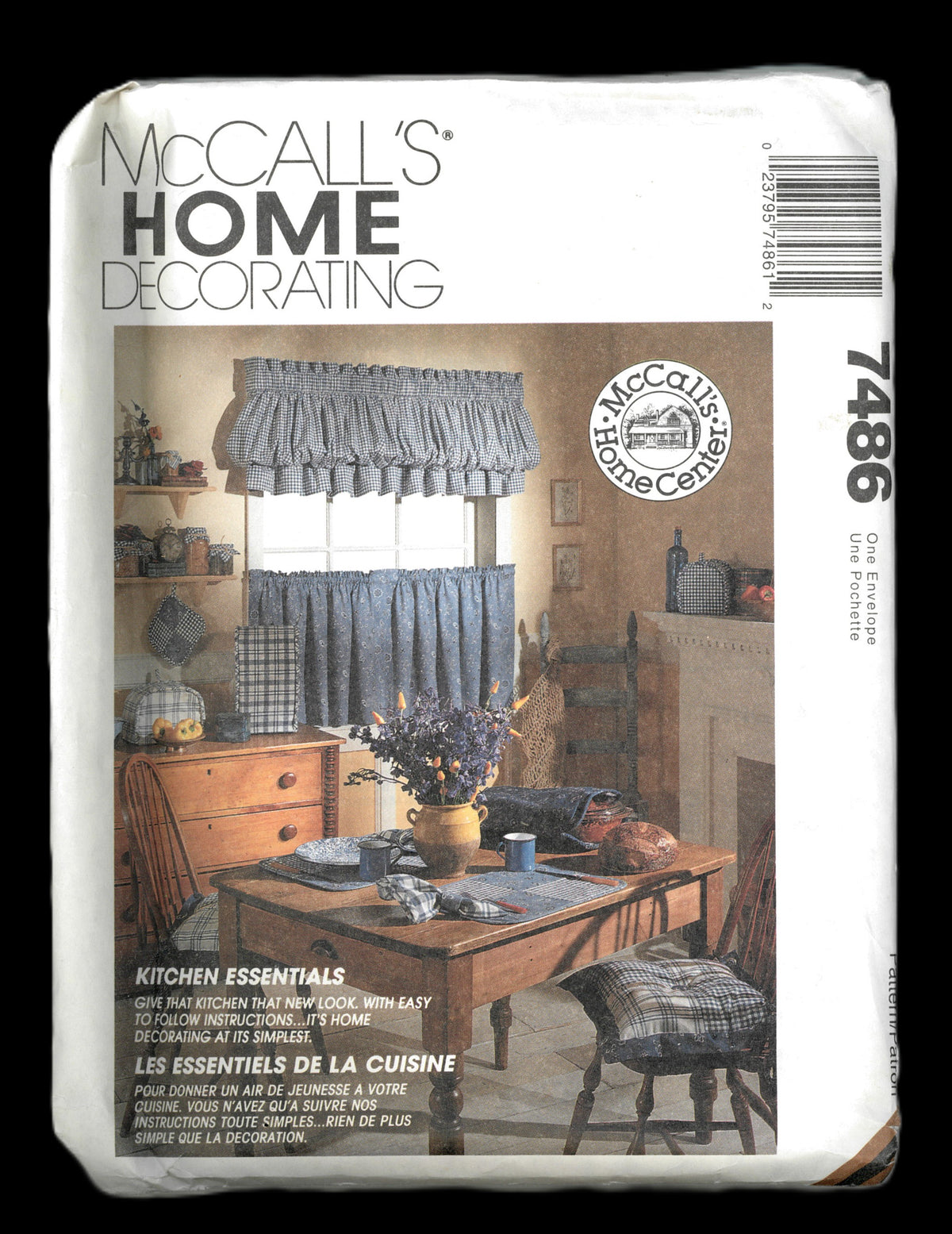 McCalls 7486 Kitchen Essentials Sewing Pattern - UNCUT
