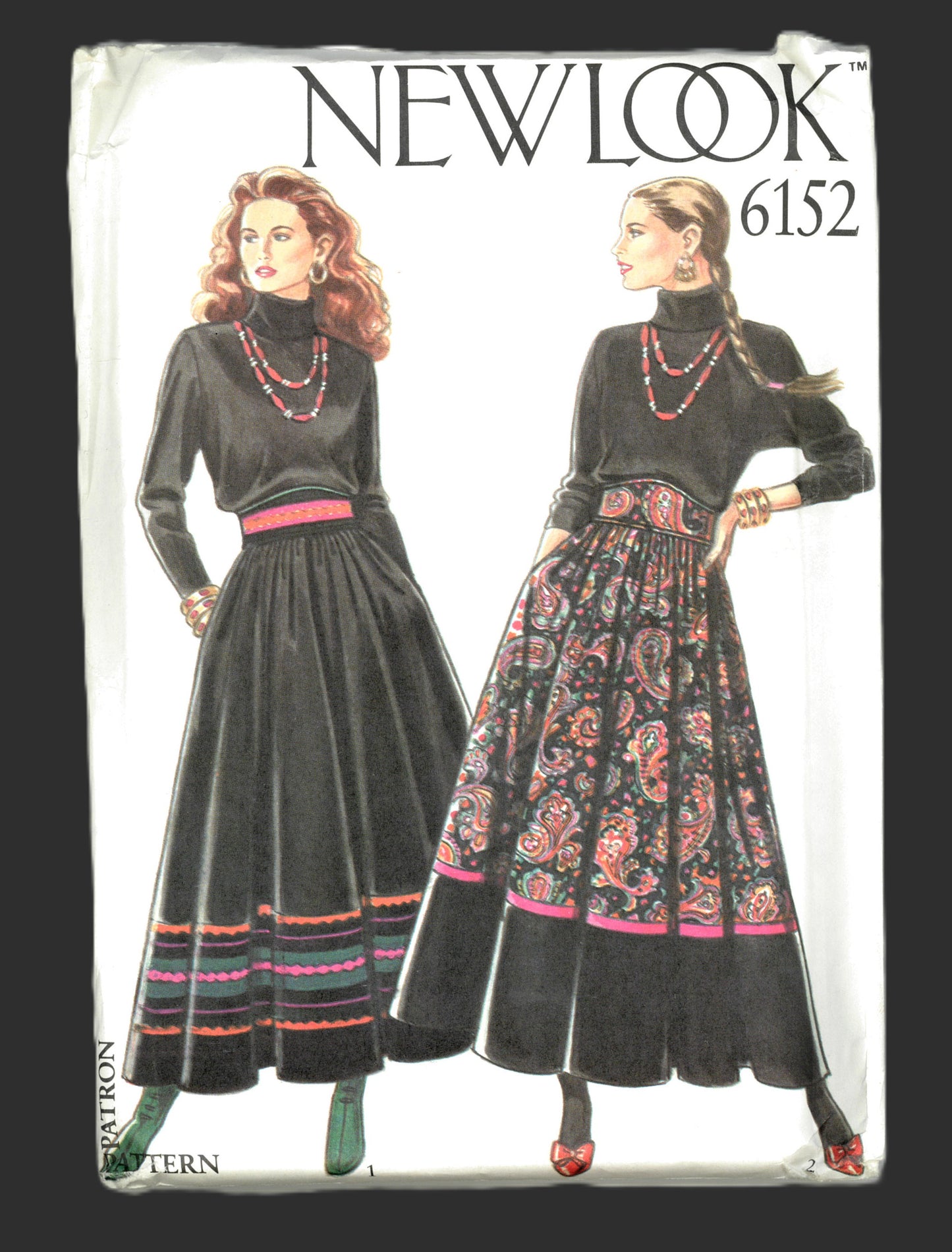 New Look 6152 Misses Skirt Sewing Pattern - UNCUT - Size 8 - 18