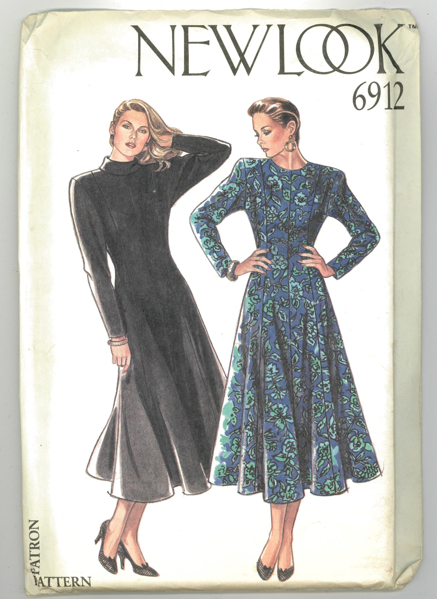 New Look 6912 Misses Dress Sewing Pattern - UNCUT - Size 8 - 18
