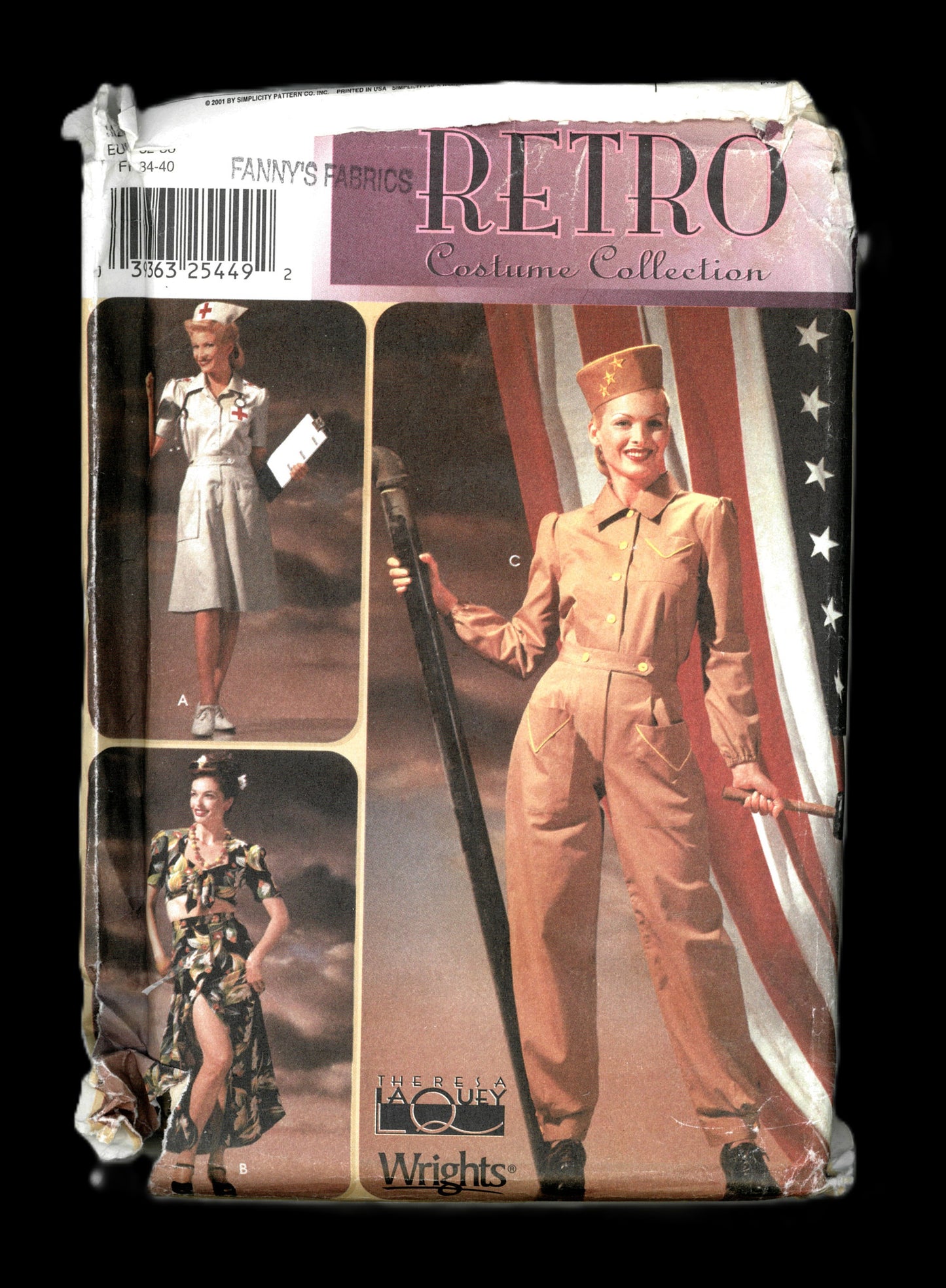 Simplicity 9978 Misses Costumes and Hats Sewing Pattern UNCUT  Size 6 8 10 12