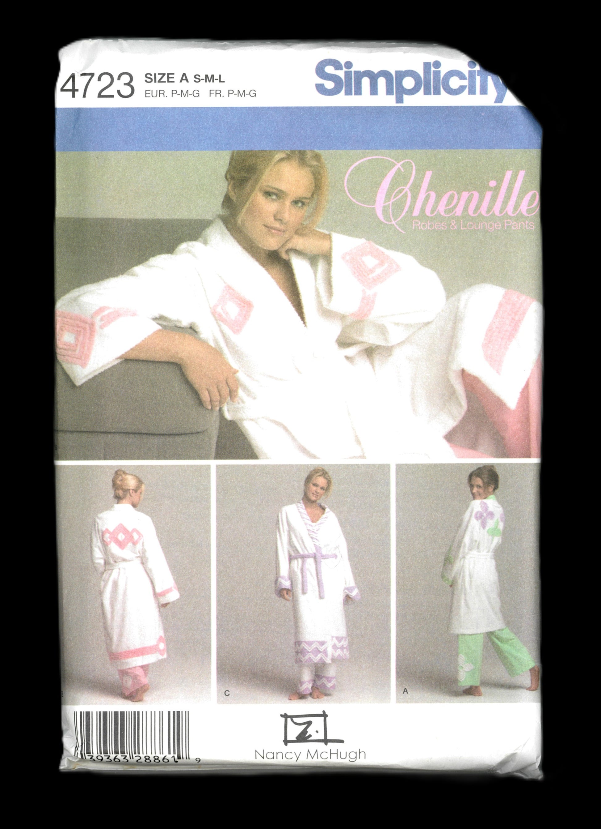 Simplicity 4723 Misses Robe in Two Lengths and Pants Sewing Pattern UNCUT Size S M L
