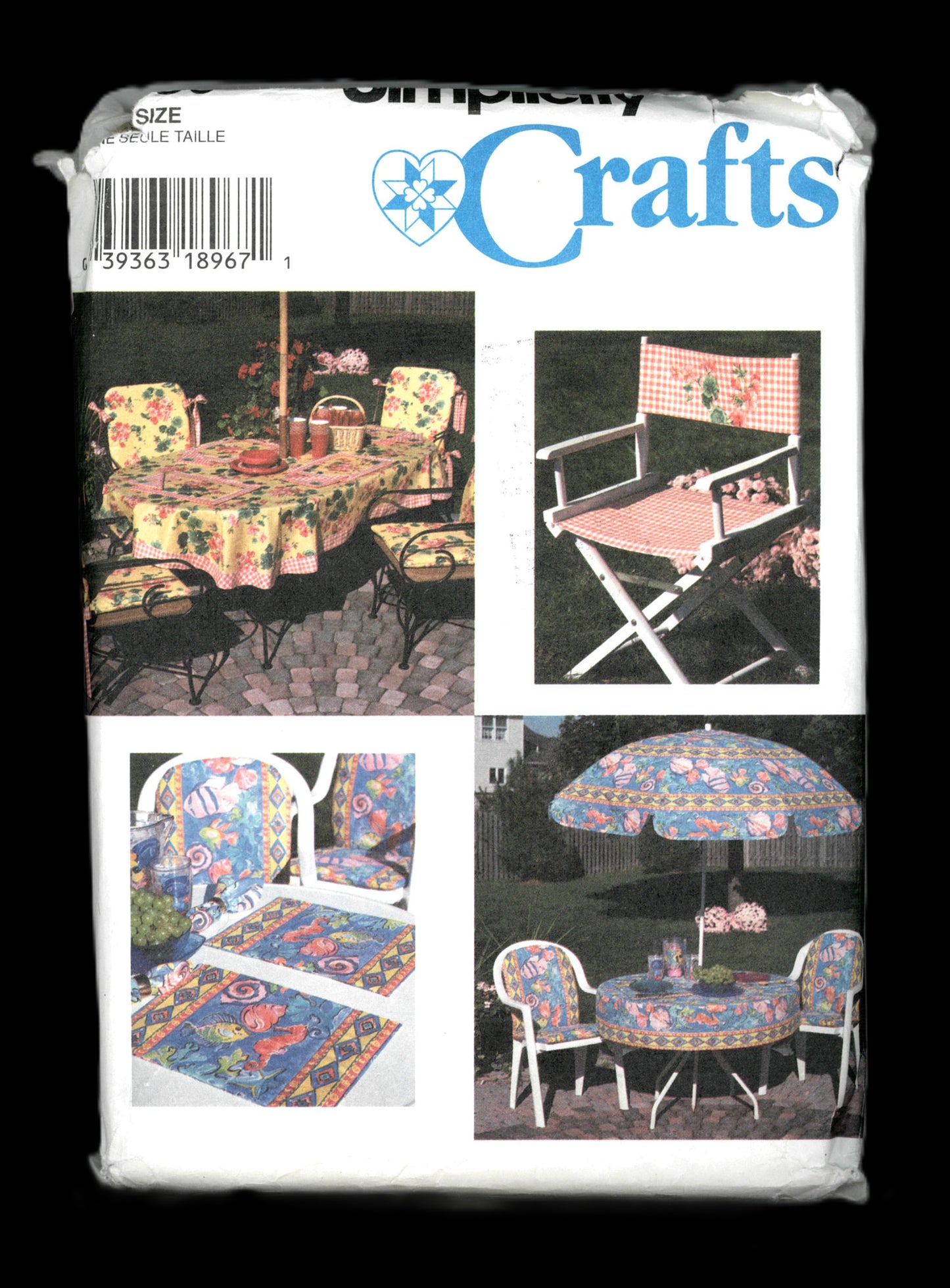 Simplicity 7159 Deck and Patio Accessories Sewing Pattern - UNCUT
