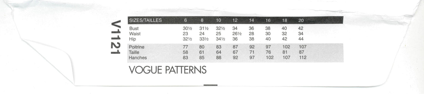 Vogue 1121 Badgely Mishcka Misses Dress and Belt Sewing Pattern UNCUT Size 6 8 10 12