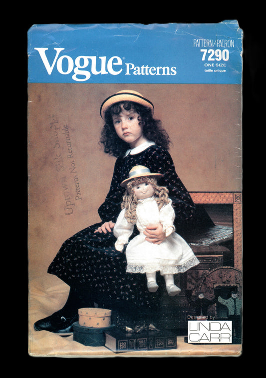 Vogue 7290  Linda Carr Doll & Clothes Sewing Pattern UNCUT